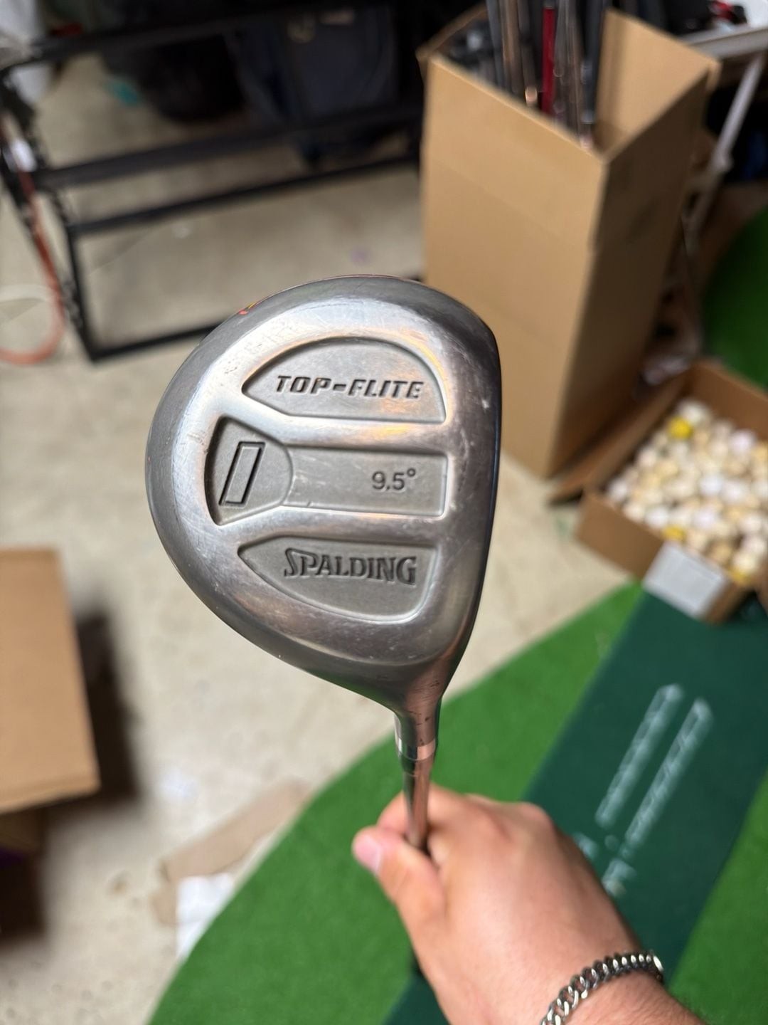 Spalding Top-Flite Thunder Heat 9.5° Driver Strong Flex Graphite Spalding Top-Flite Thunder Heat 9.5° Driver Strong Flex Graphite