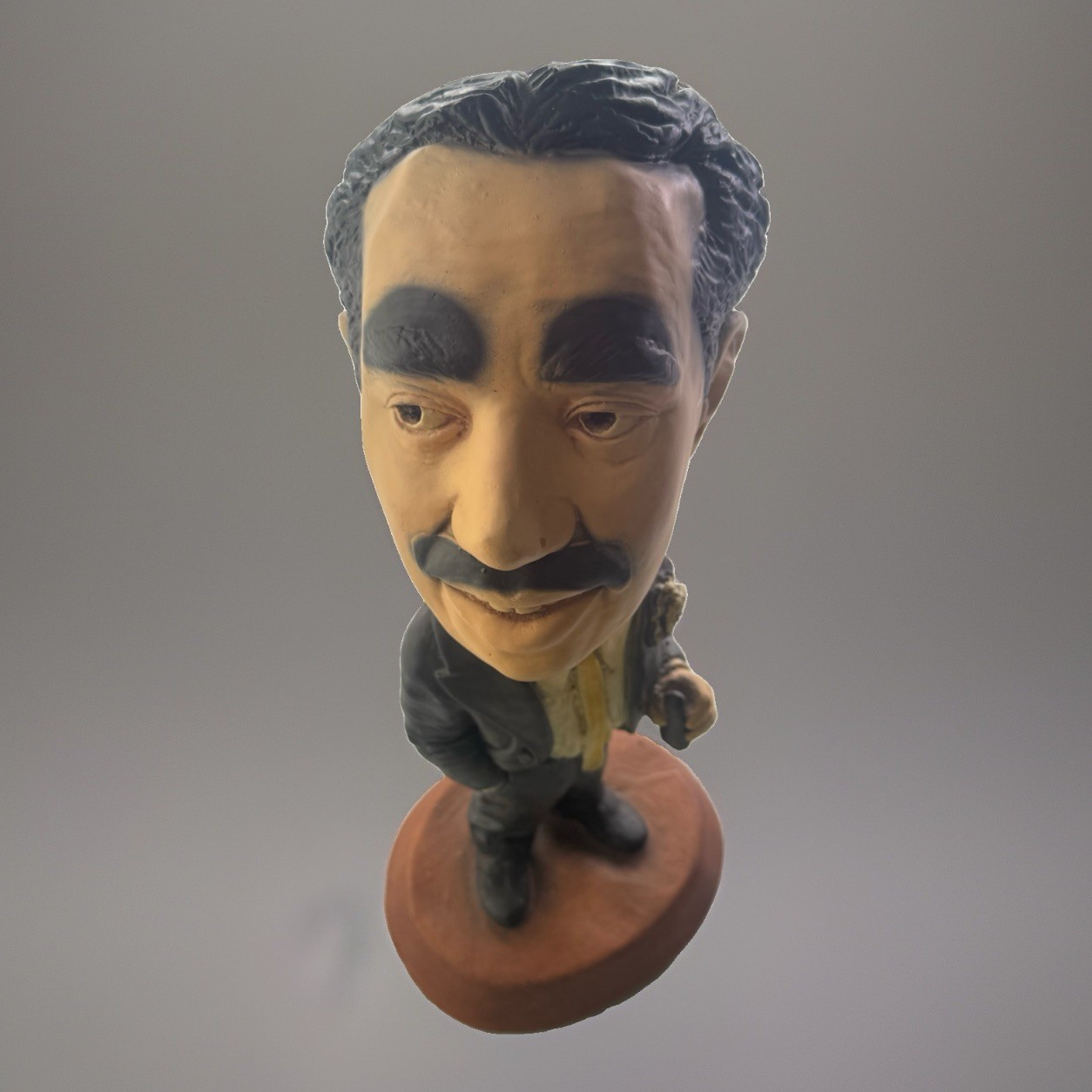 Vtg 1973 Groucho Marx Brothers Chalkware Statue Mancave Decor Memorabilia- HEAVY Vtg 1973 Groucho Marx Brothers Chalkware Statue Mancave Decor Memorabilia- HEAVY