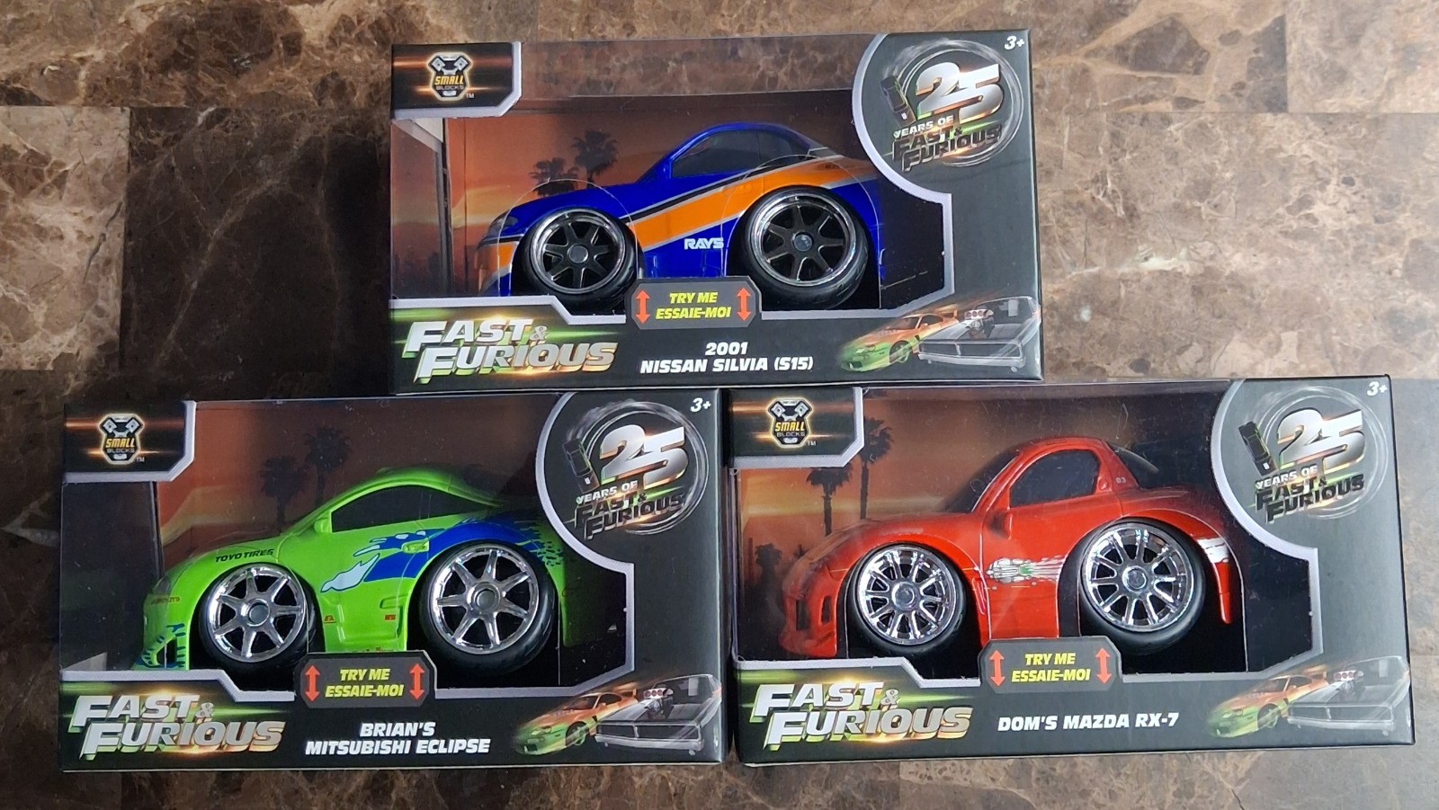 JADA - Fast & Furious (1/28) Small Block Series - Wave 2 - Complete Set