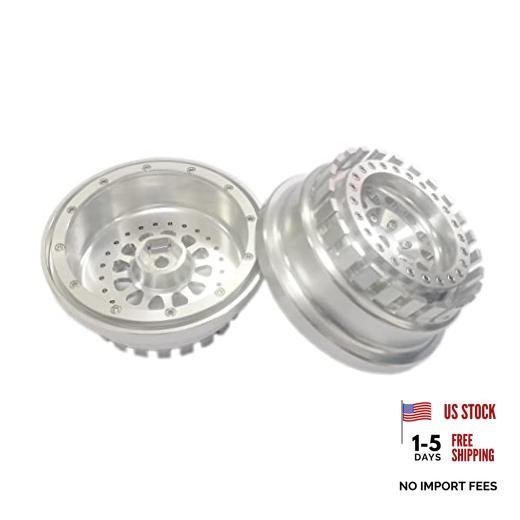 & VITAVON alumium beadlock wheel V2 silver rim+ring fits with proline hyrax