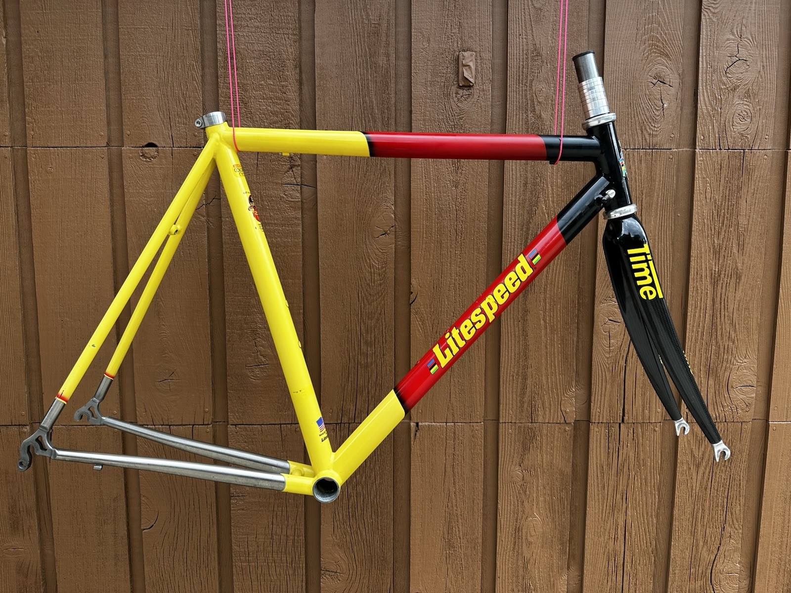 2000 Litespeed Colorado Cyclist Titanium Frameset - Time Carbon Fork