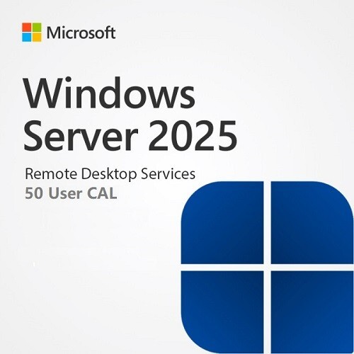 MICROSOFT WINDOWS SERVER 2025 RDS 50 CAL NEW Factory Sealed MICROSOFT WINDOWS SERVER 2025 RDS 50 CAL NEW Factory Sealed