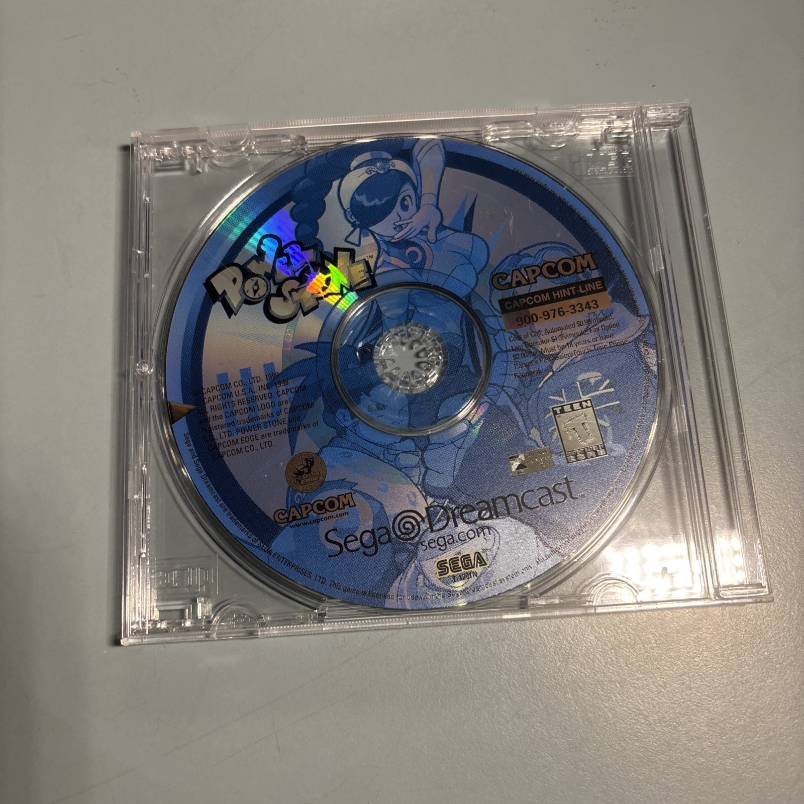 Power Stone (Sega Dreamcast, 1999) Disc Only