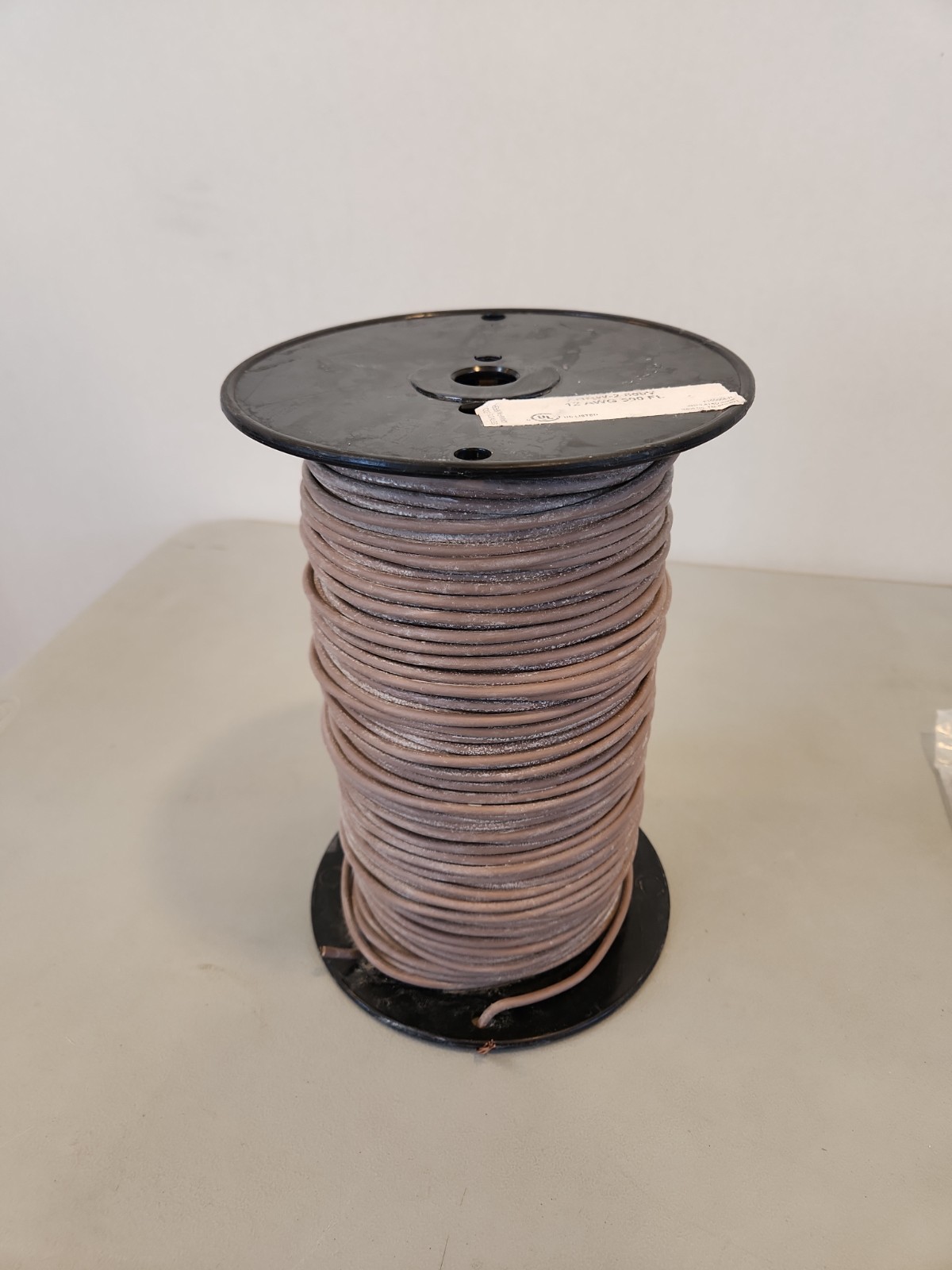 Service Wire Co 12 AWG XHHW-2 Wire, 500 ft. Brown 600V Stranded-7 Wire
