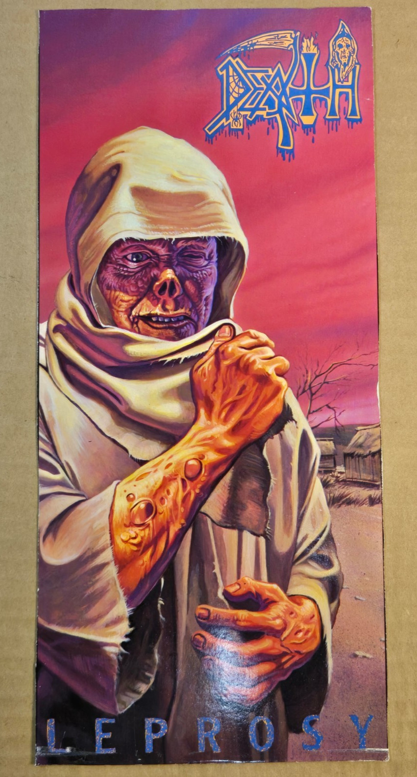DEATH - LEPROSY - VERY RARE CD Cardboard LongBox Long Box (ONLY)