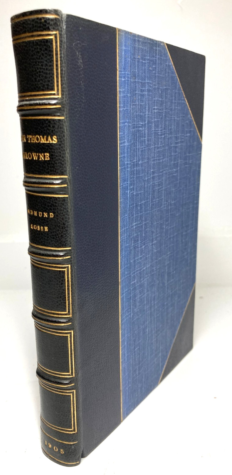 1905 THOMAS BROWNE Select Essays Signed RIVIERE & SON Morocco Leather Binding