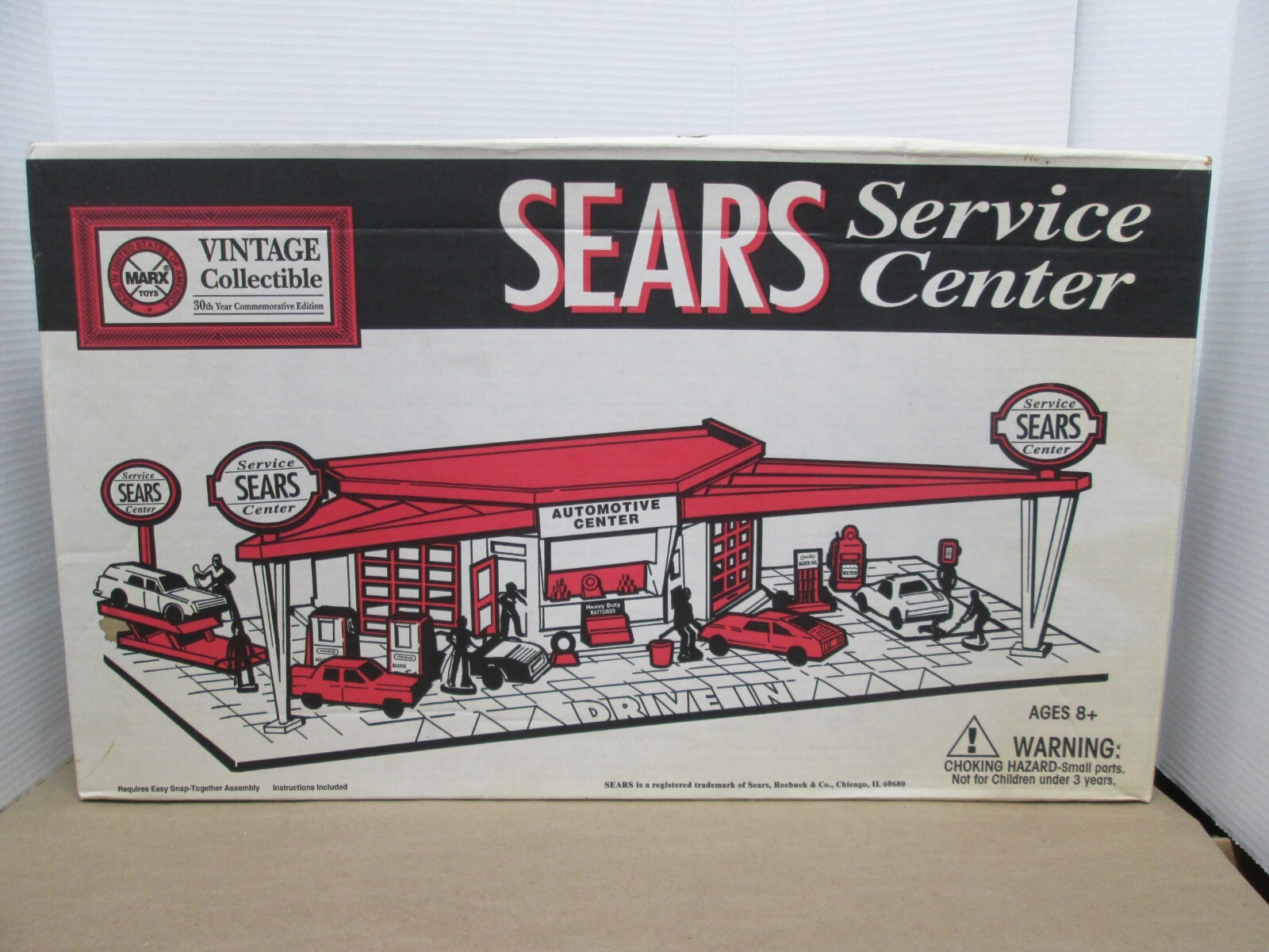 Marx Toys Sears Service Center Vintage Collectible 3436R New Opened Box