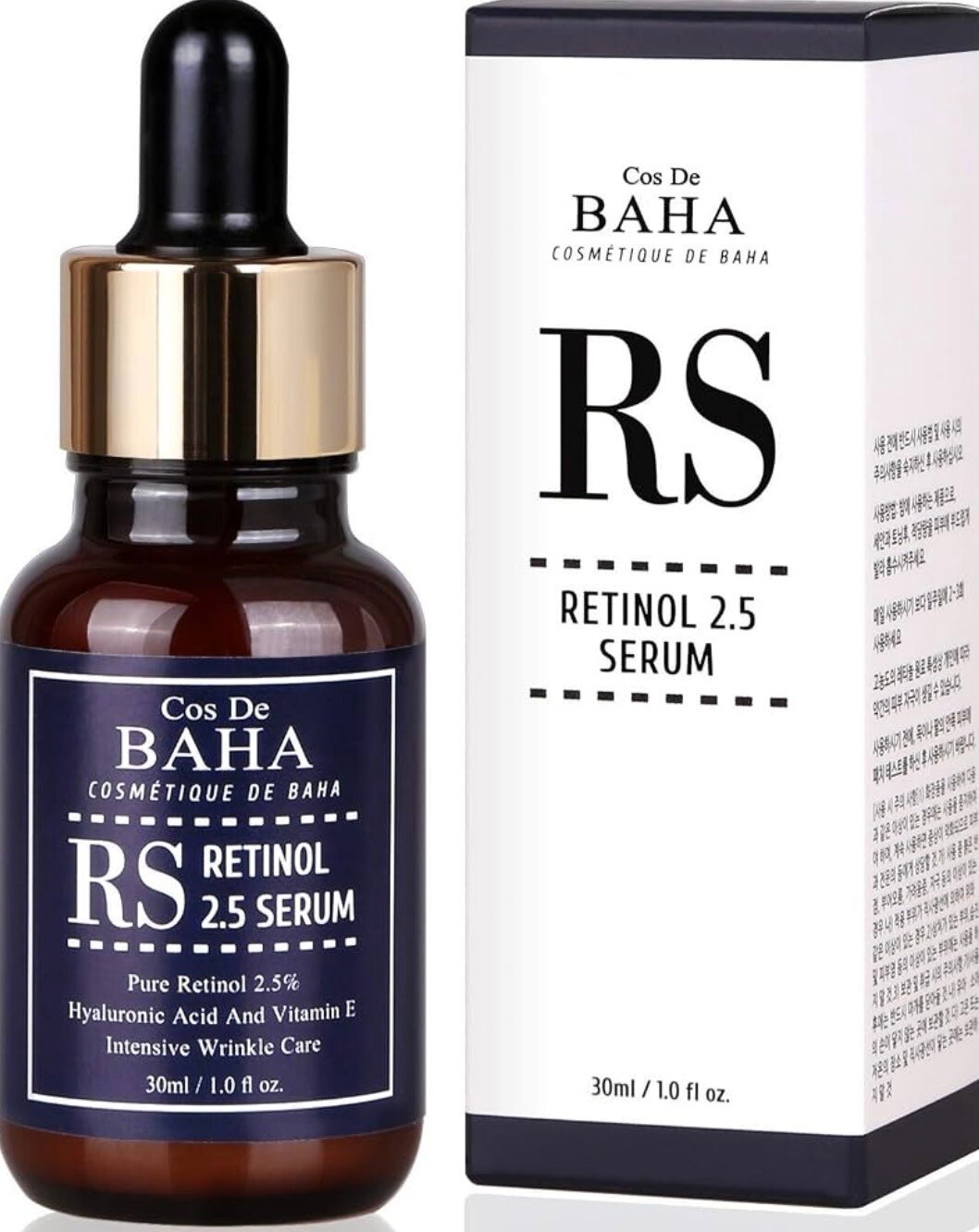 Cos De BAHA RS Retinol 2.5 Serum 30 mL NEW IN BOX