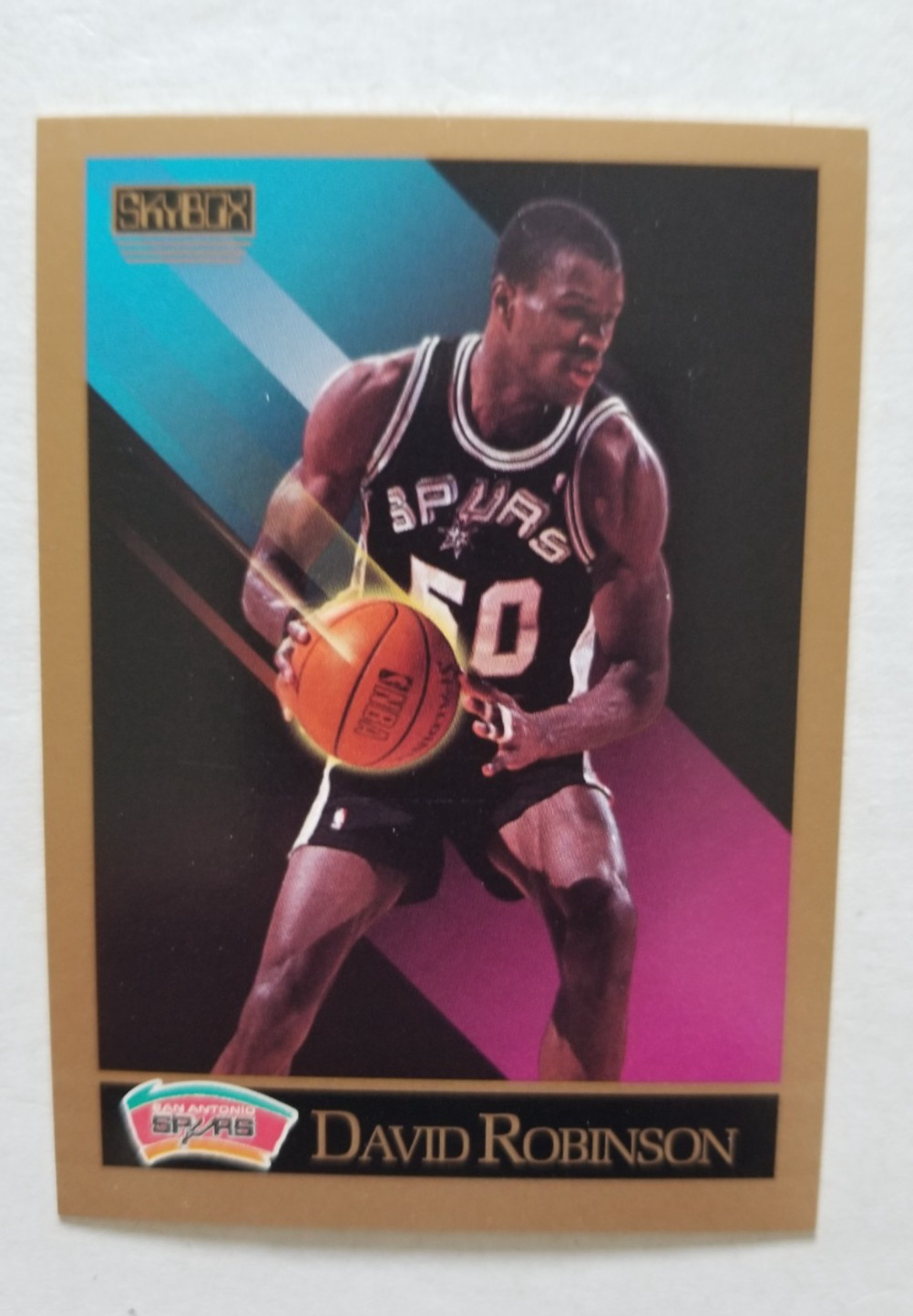 1990-91 SkyBox #260 David Robinson San Antonio Spurs