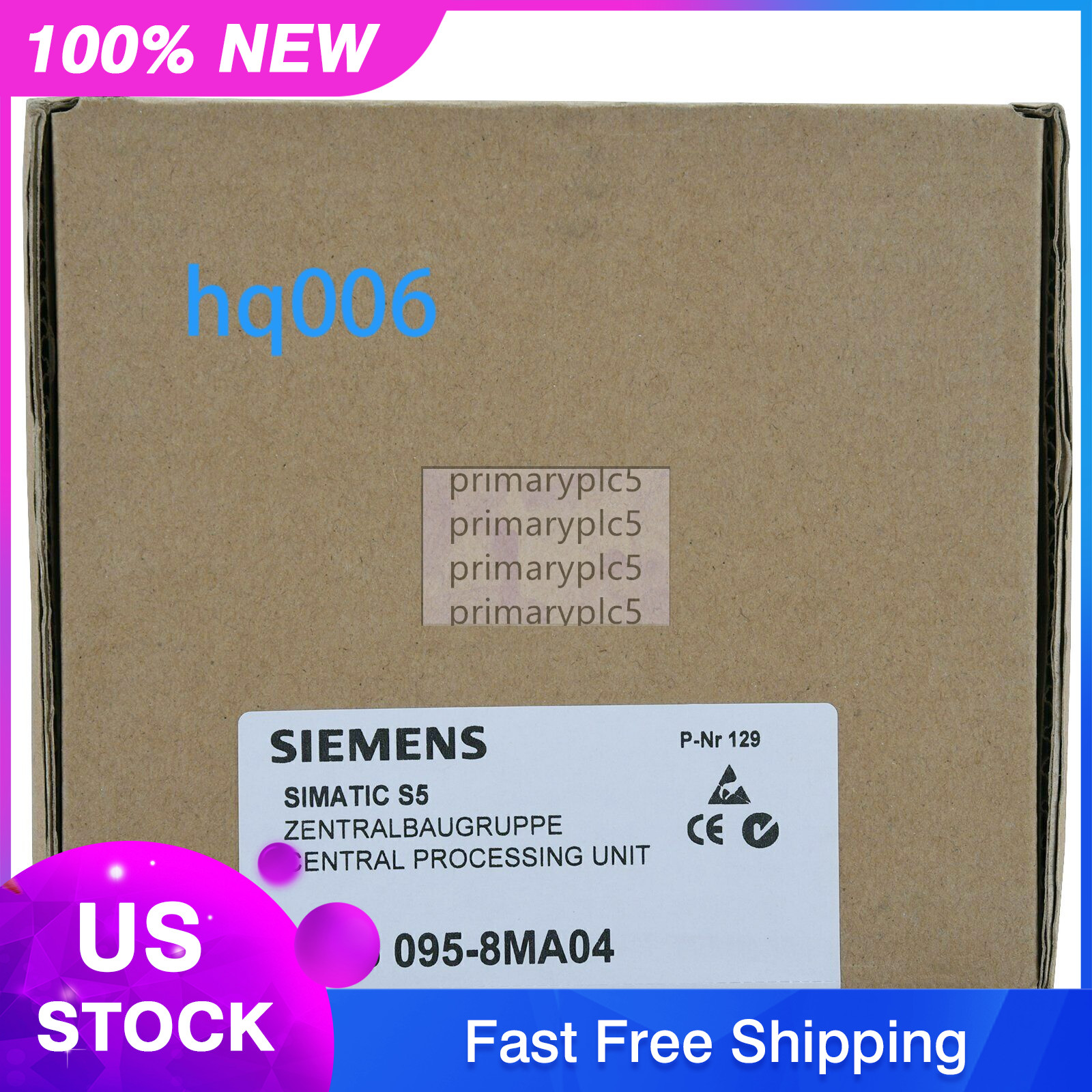 1PC Siemens S5-95U 6ES5095-8MA04 6ES5 095-8MA04 New Mmodule With Box
