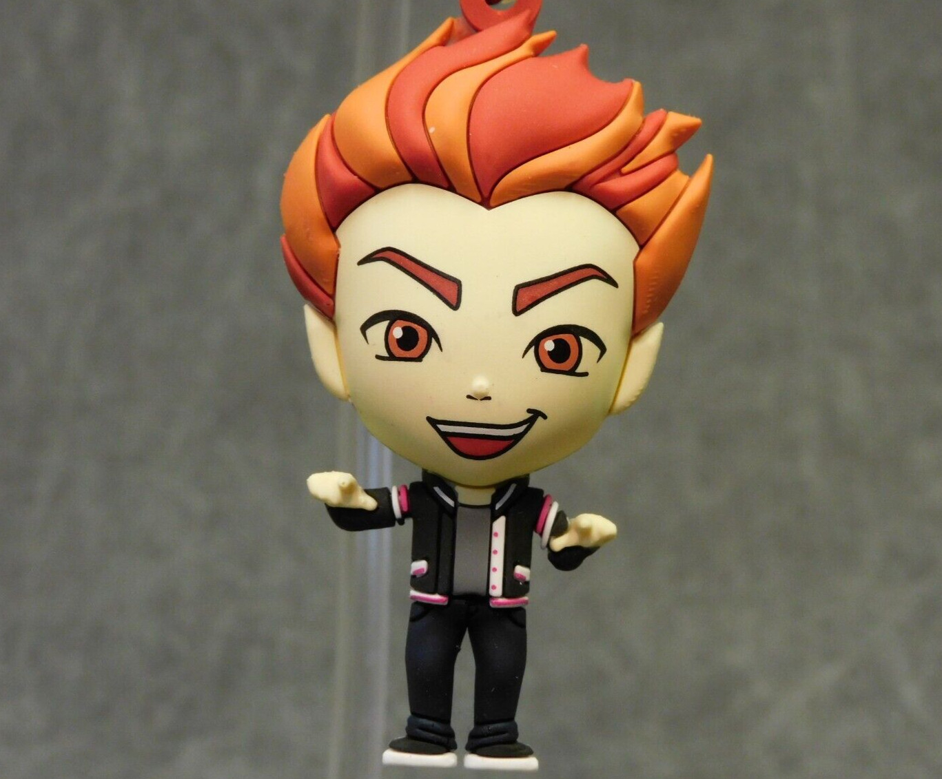 Monster High NEW * Heath Burns Clip * Blind Bag Key Chain Monogram Doll