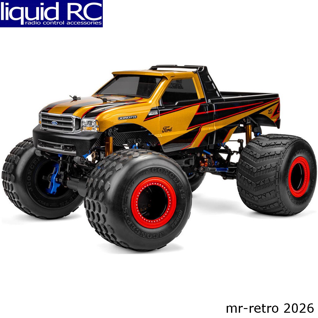 JConcepts 0678 1999 Ford F-250 Single Cab 1/10 Monster Truck Body (Clear) (13.0