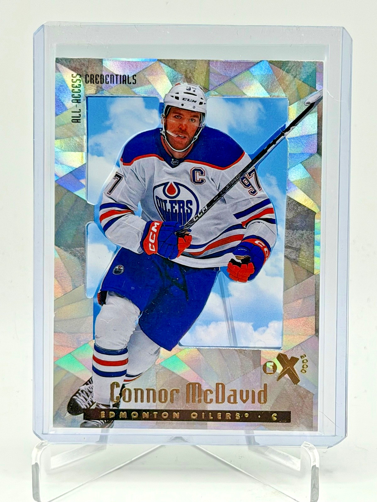 2023/24 Skybox E-X 2000 Connor McDavid All-Access Credentials SSP Upper Deck
