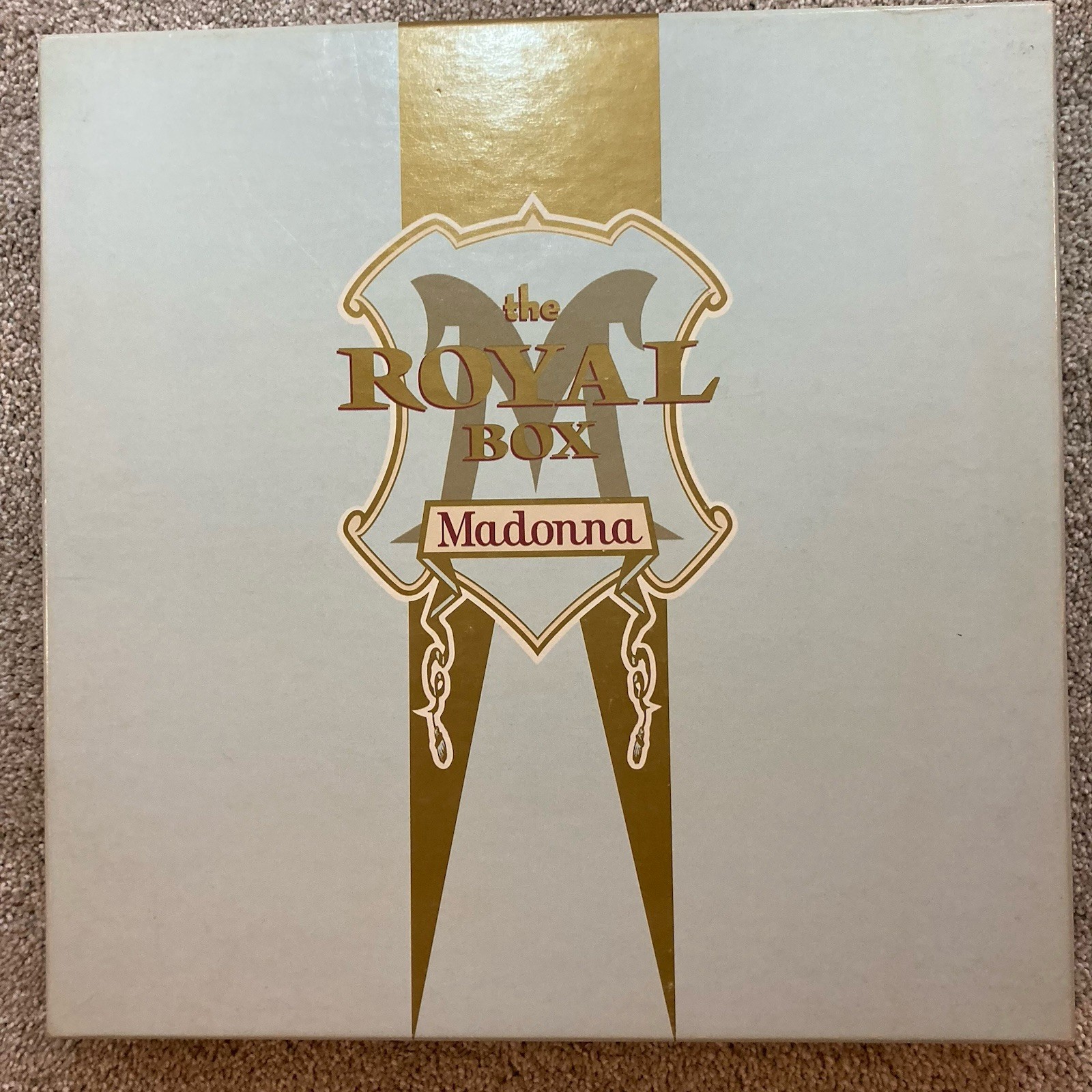 Madonna The Royal Box Set VHS, Poster, Postcards, NO CASSETTE TAPE Madonna The Royal Box Set VHS, Poster, Postcards, NO CASSETTE TAPE