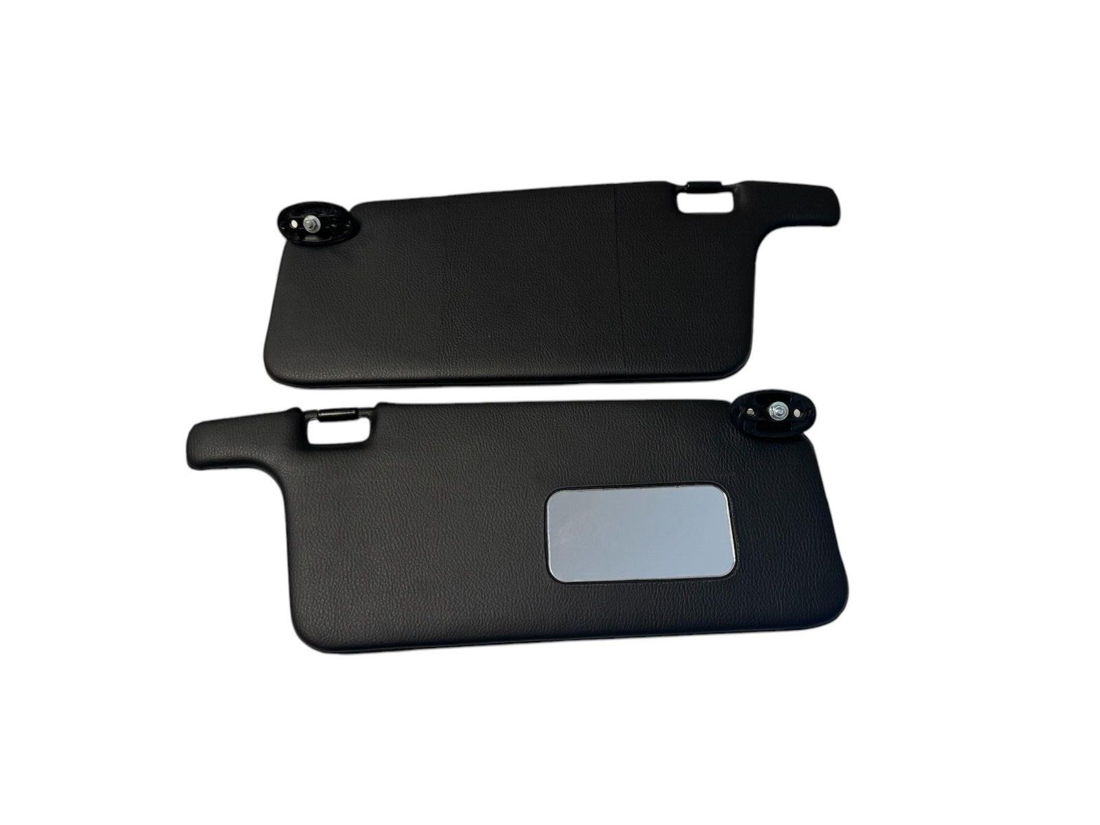 Fit For Honda Civic 1996-2001 Interior Sunvisor Pair LHD Black 2pcs