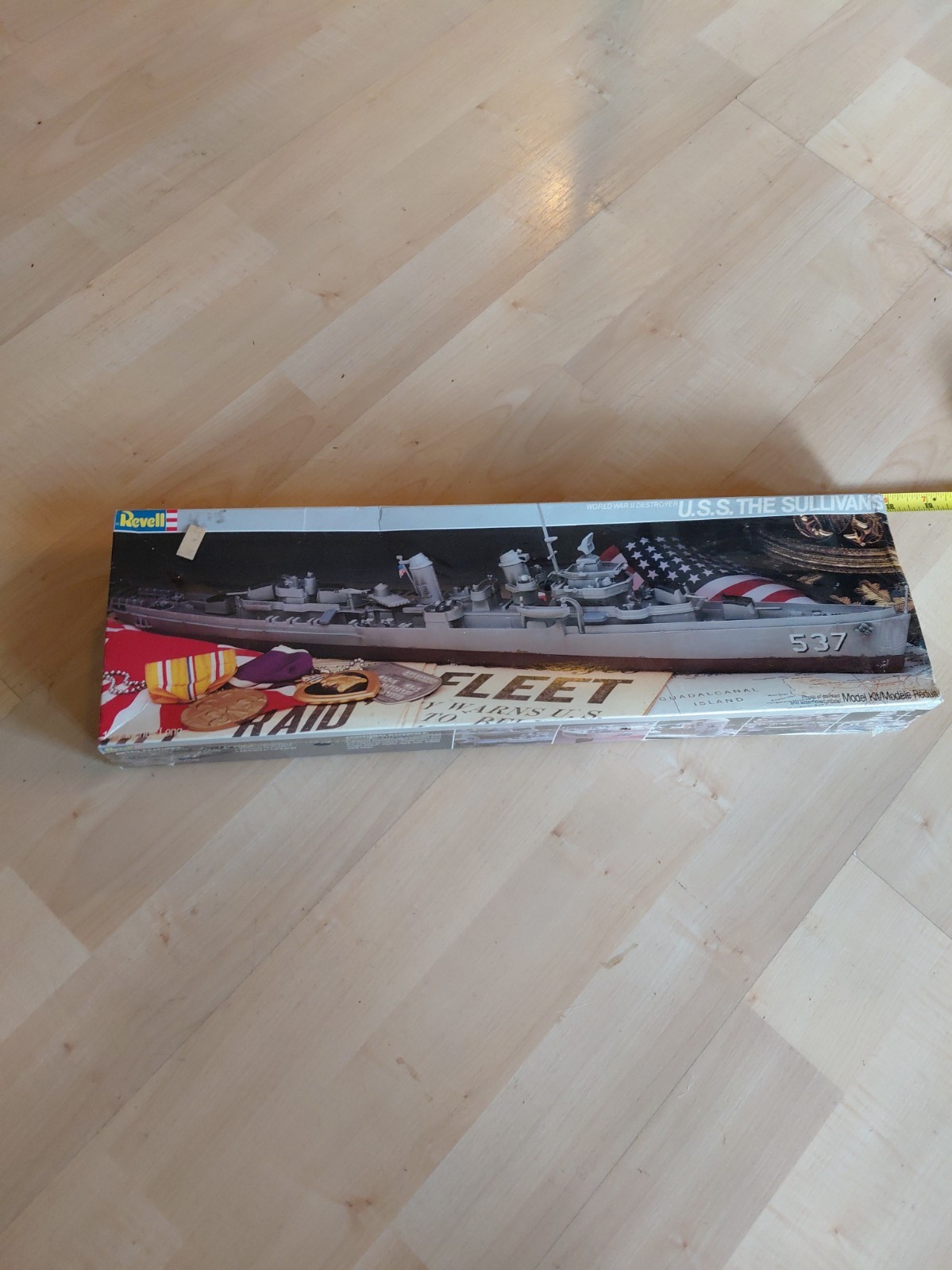 Revell U.S.S. The Sullivans, 1:306 Scale, Vintage 1986 Collectible, New box1 Revell U.S.S. The Sullivans, 1:306 Scale, Vintage 1986 Collectible, New box1