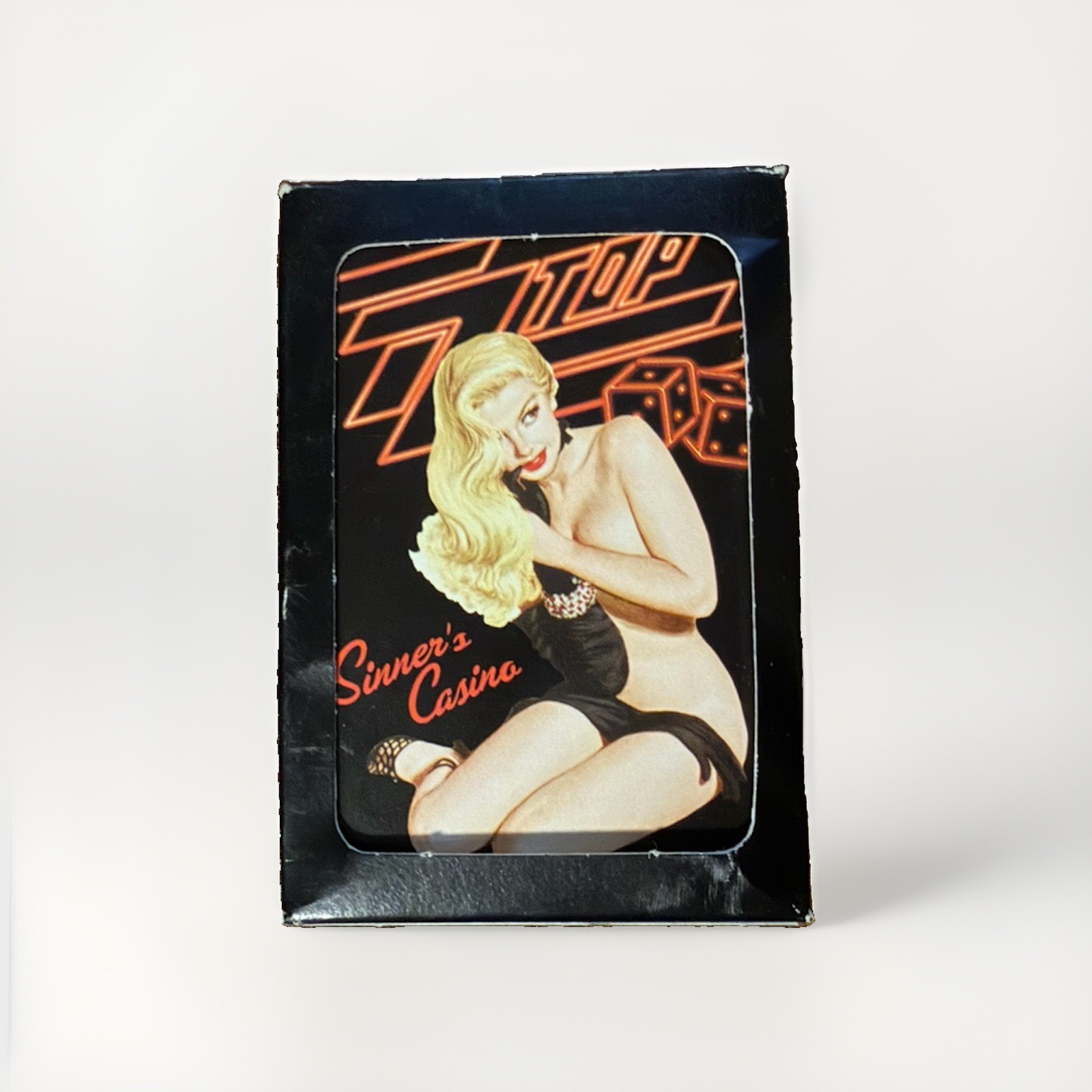 ZZ TOP 1994 Sinner Casino Playing Cards VINTAGE RARE Unsealed ZZ TOP 1994 Sinner Casino Playing Cards VINTAGE RARE Unsealed