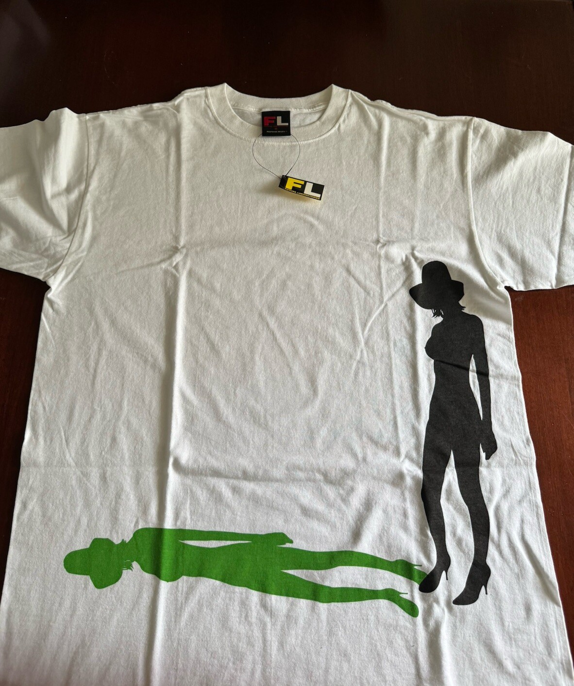 Vintage Futura Laboratories T Shirt From Japan. NWT 100% Authentic White Sz L. Vintage Futura Laboratories T Shirt From Japan. NWT 100% Authentic White Sz L.
