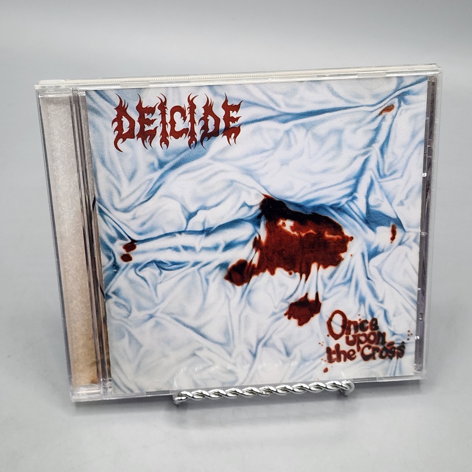 Deicide Once Upon the Cross CD 1995 Original US Press Roadrunner RR 8949-2 Deicide Once Upon the Cross CD 1995 Original US Press Roadrunner RR 8949-2