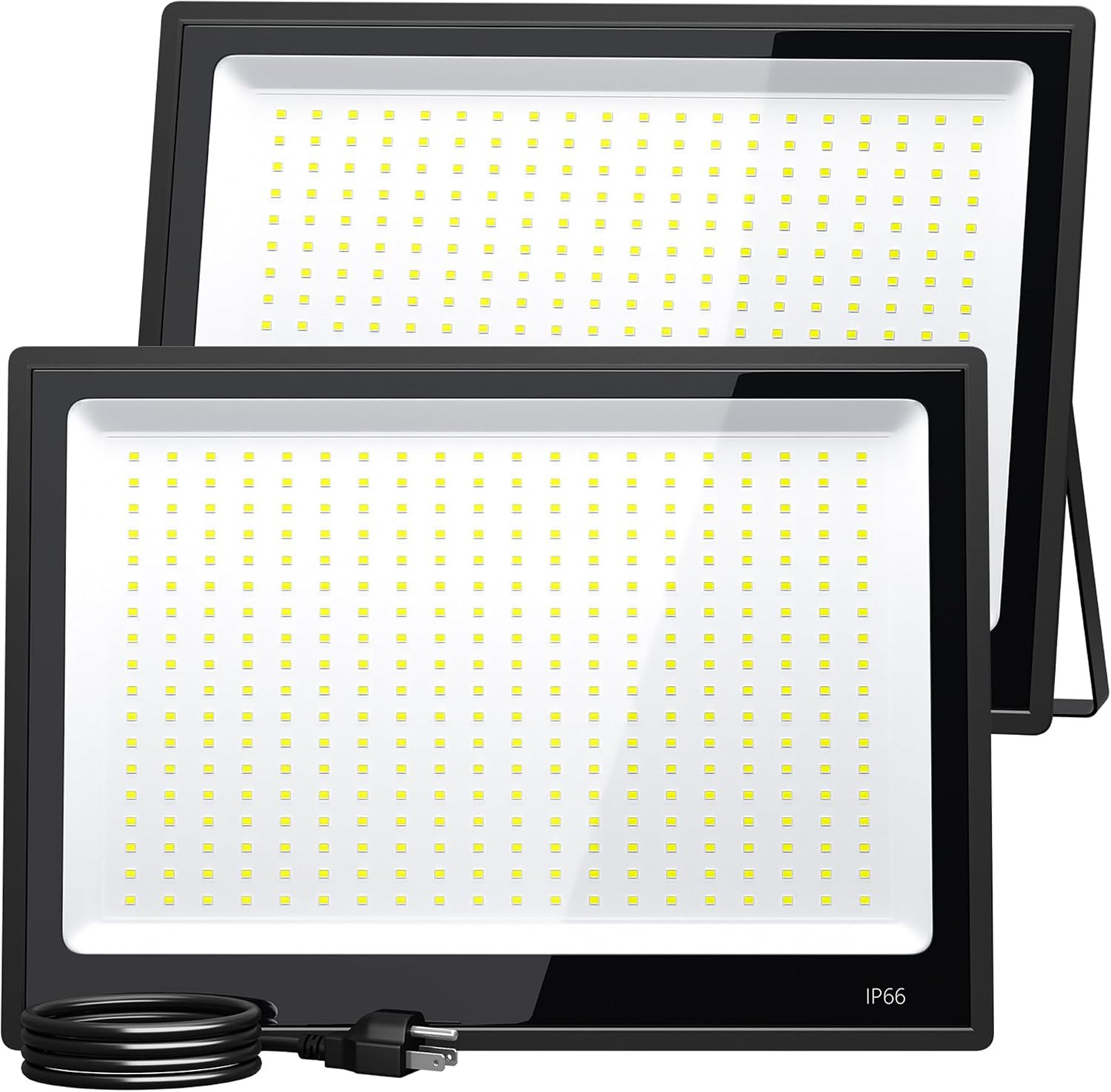 300W LED Flood Light Outdoor, 37000LM, Daylight 6500K, AC85-265V High Power Comm