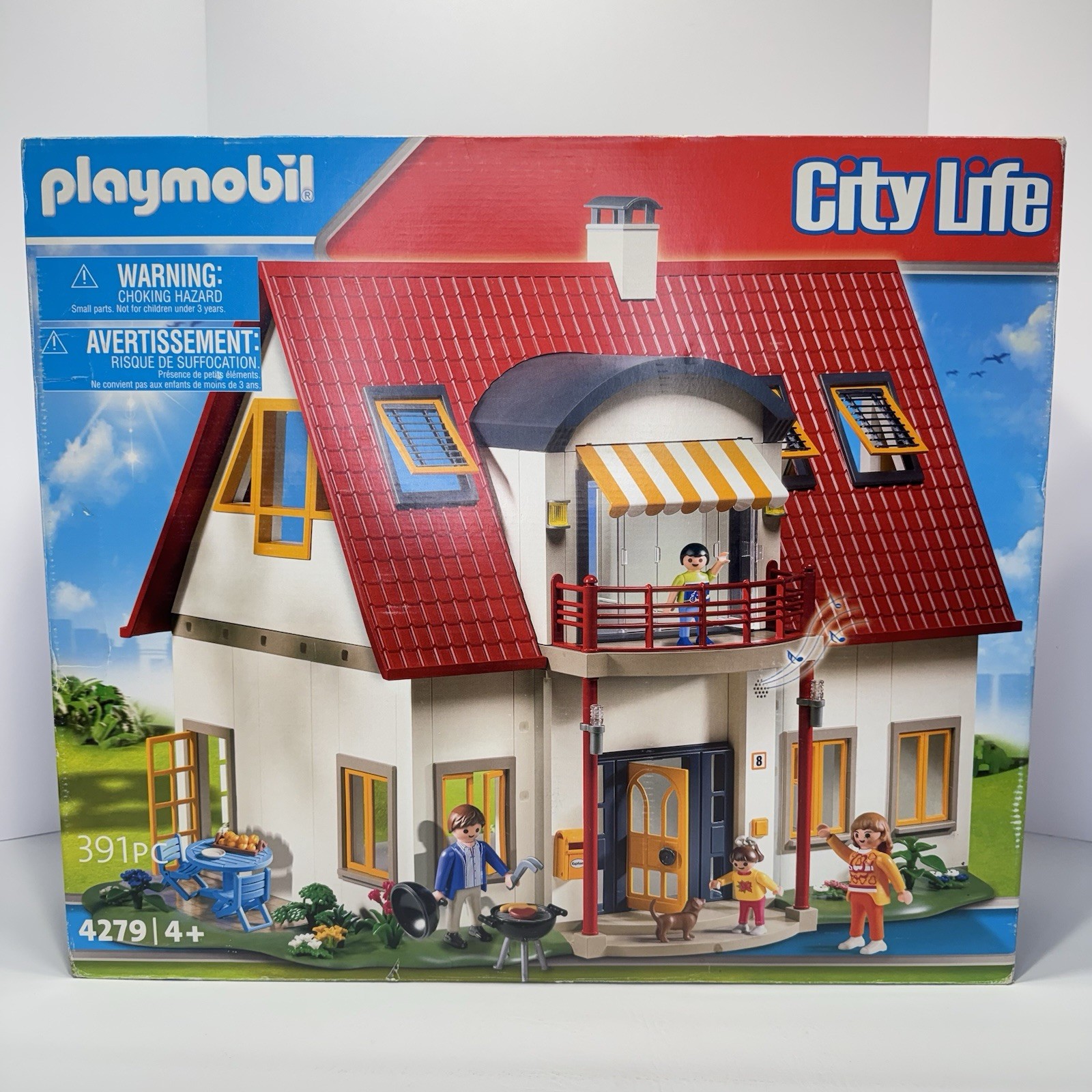 New Rare 2007 Playmobil 4279 Suburban House Playset Sealed NIB - Discontinued -