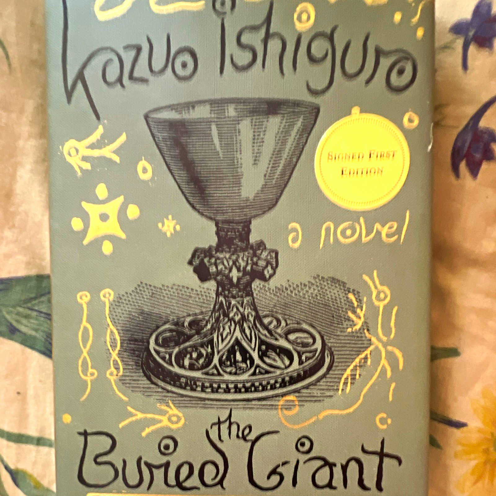 Kazuo Ishiguro The Buried Giant HC Signed First Edition Fiction Novel Kazuo Ishiguro The Buried Giant HC Signed First Edition Fiction Novel