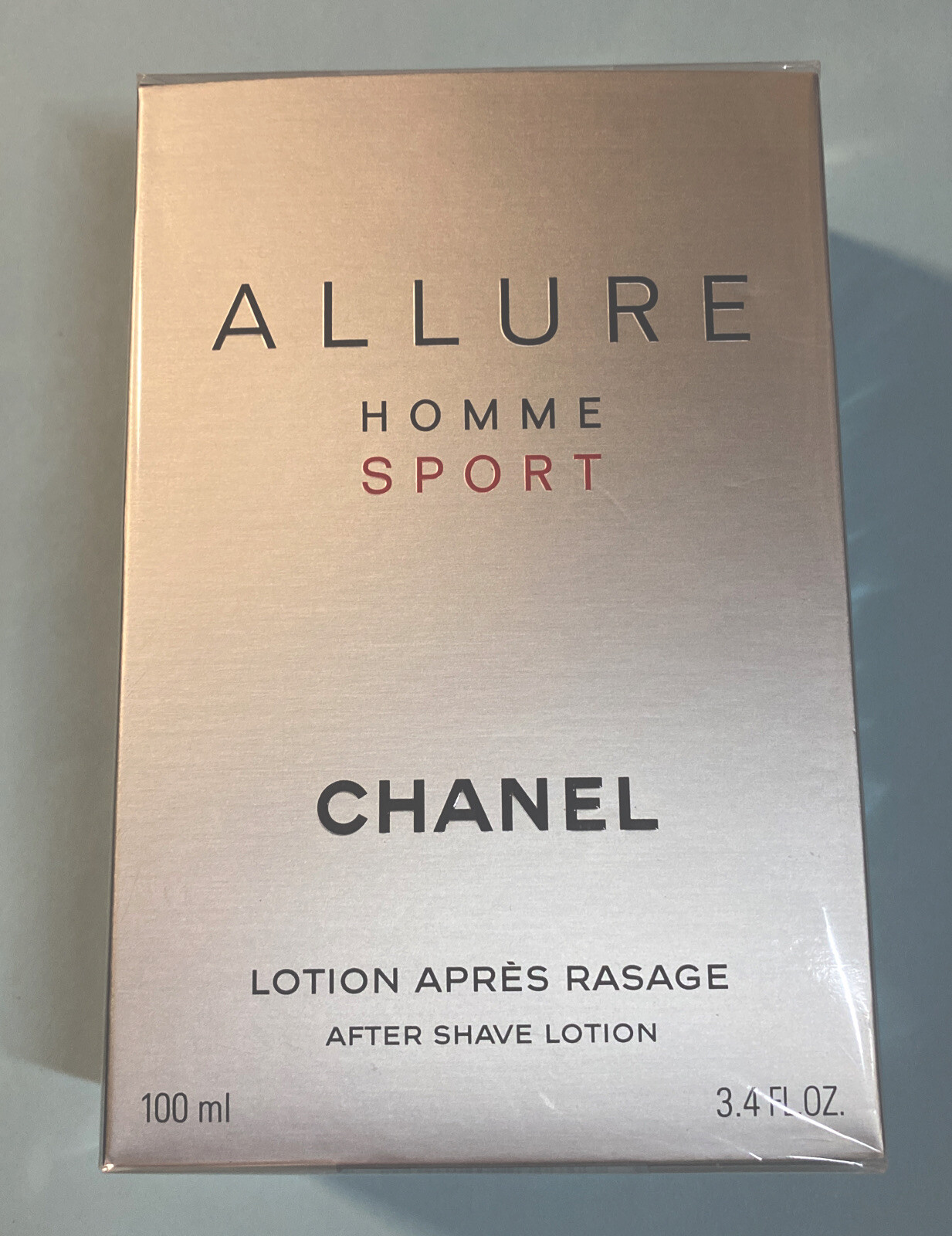 A-CHANEL Allure Homme Sport After Shave 100ml Gift for Him NEW Boxed