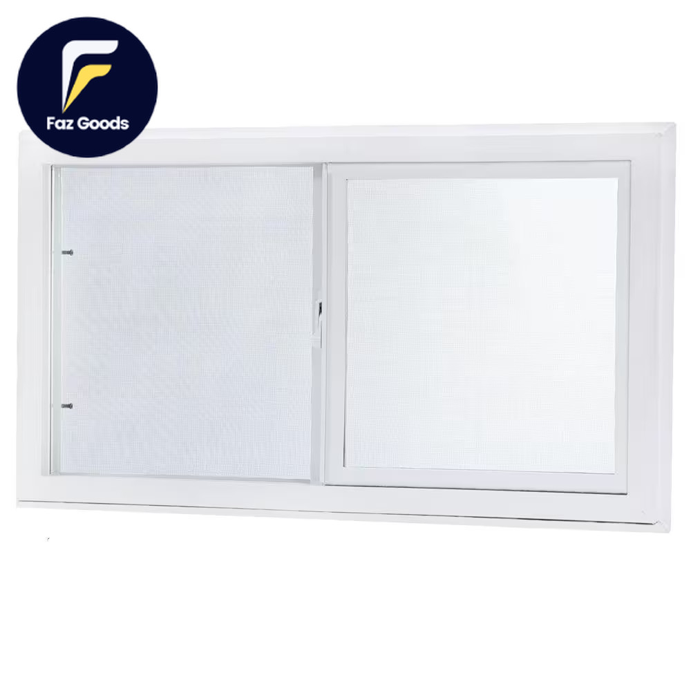 32.25 In. X 24.25 In. White Left-Hand Double-Pane Insulated Glass Vinyl Sliding