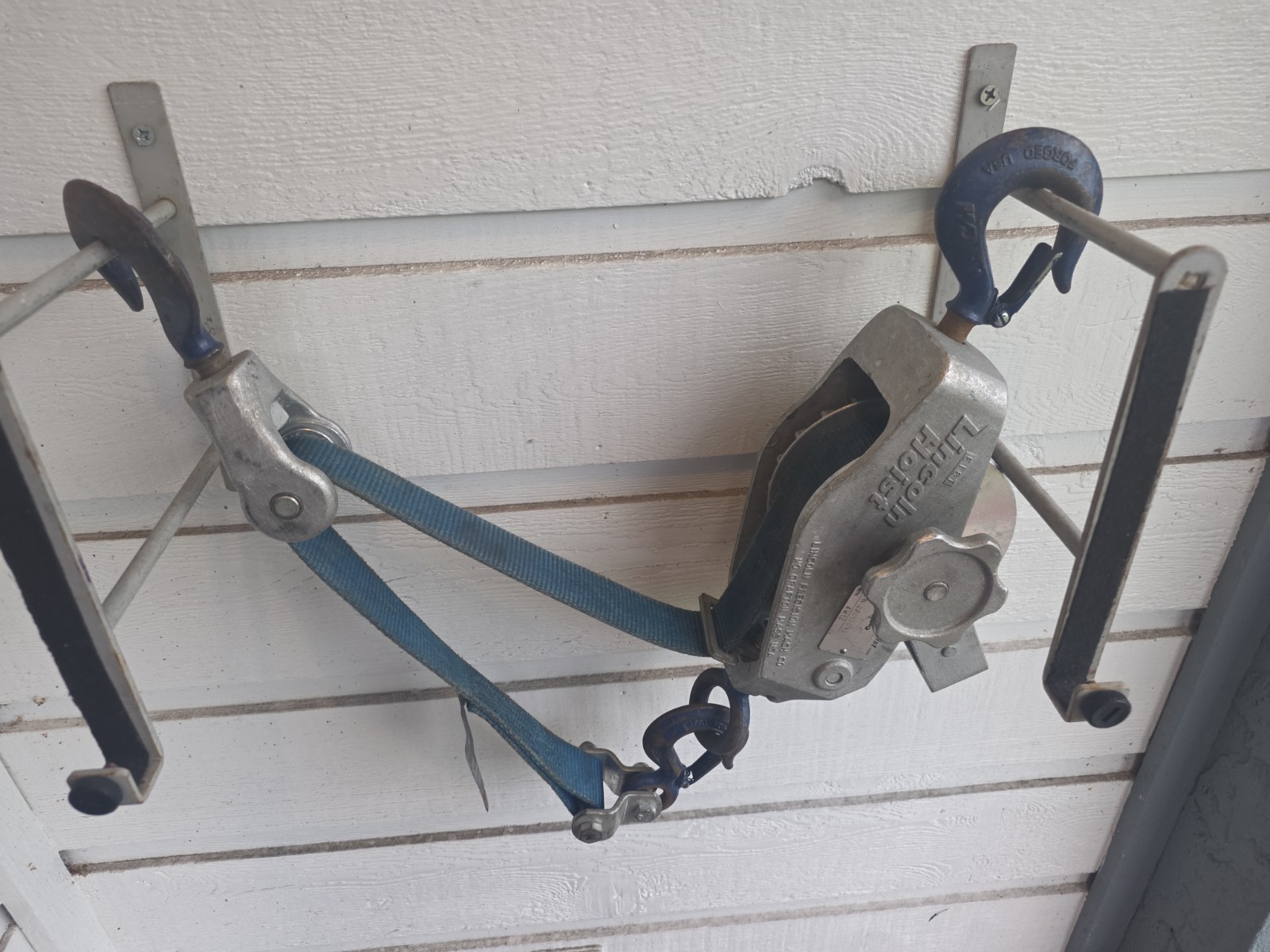 Lug-All Hoist Lincoln Precision Model 4 2000 Lb Single Rig 4000lb Double Rig Lug-All Hoist Lincoln Precision Model 4 2000 Lb Single Rig 4000lb Double Rig