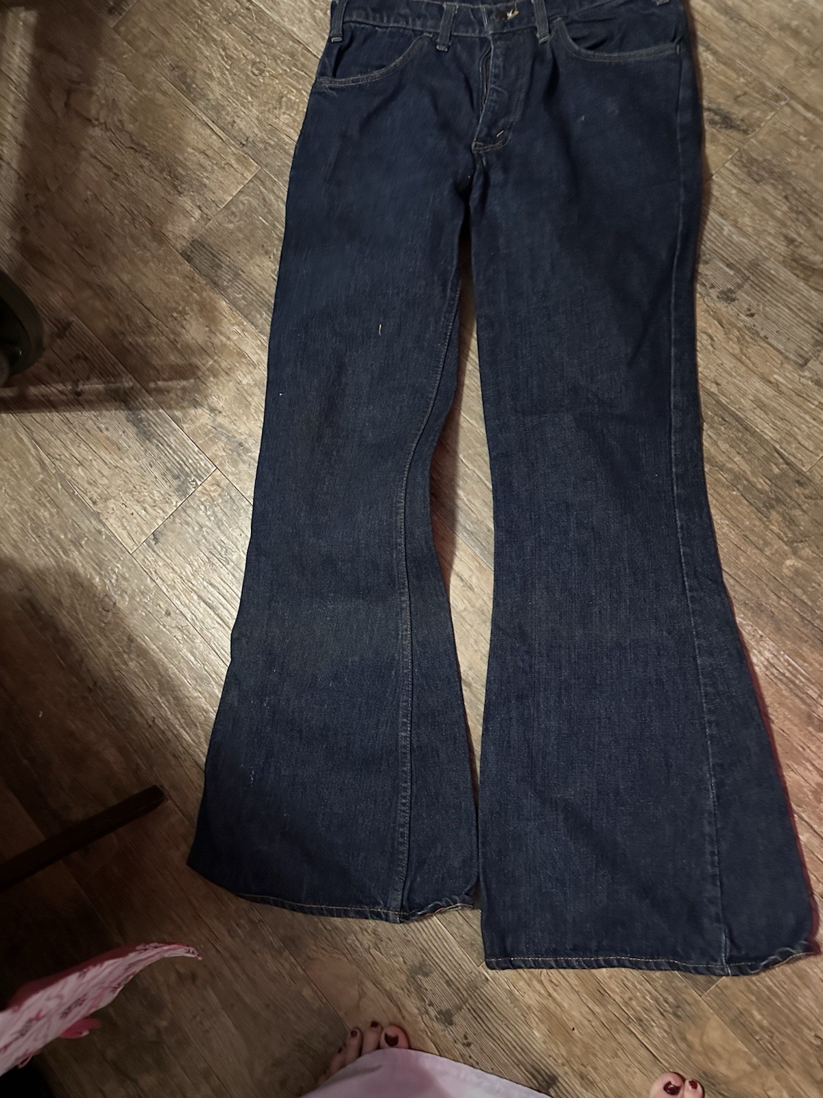 Vintage 70s Levi’s 684-0217 “Big Bells”Bell Bottom Orange Tag Jeans 32x28 Vintage 70s Levi’s 684-0217 “Big Bells”Bell Bottom Orange Tag Jeans 32x28
