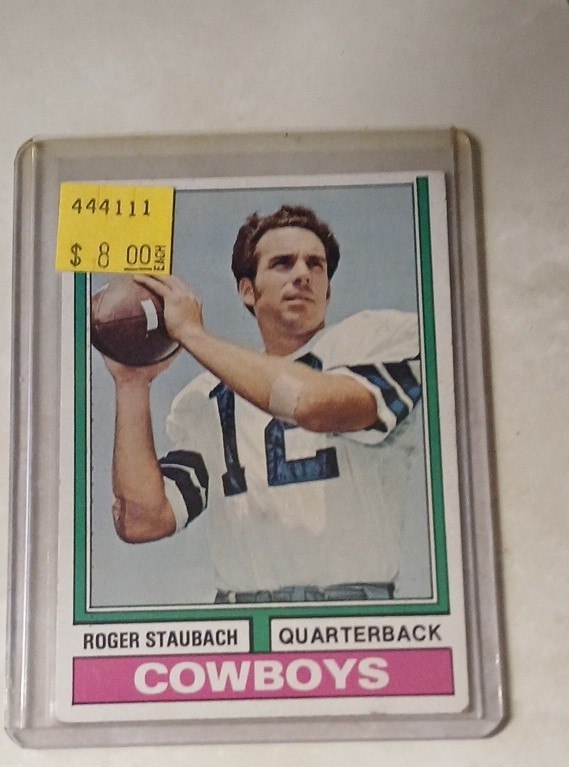 1974 Topps - Roger Staubach #500 1974 Topps - Roger Staubach #500