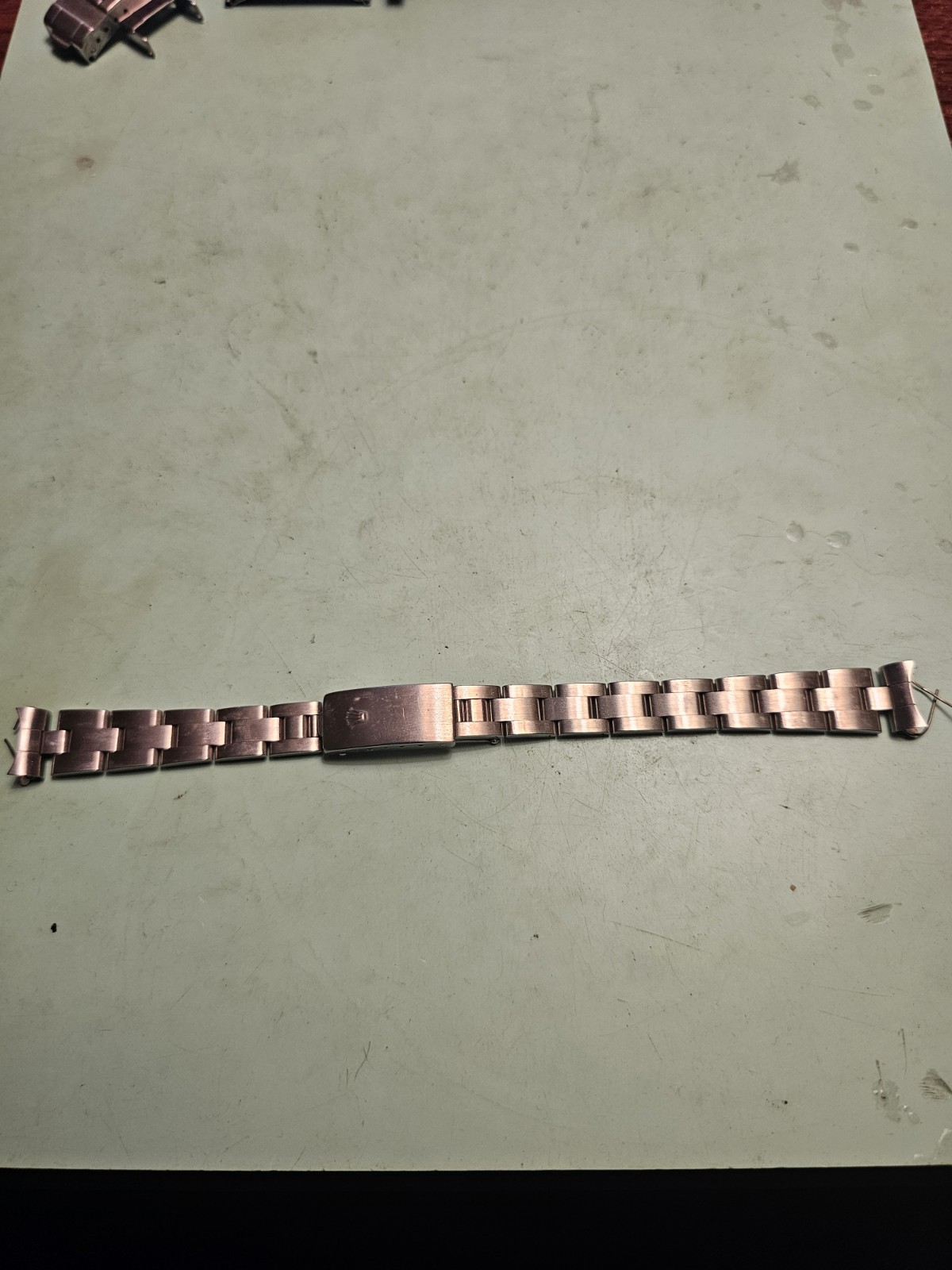 Rolex Ladies SS Datejust Oyster Band 78240 w/ 590B End Pieces For No Holes Model
