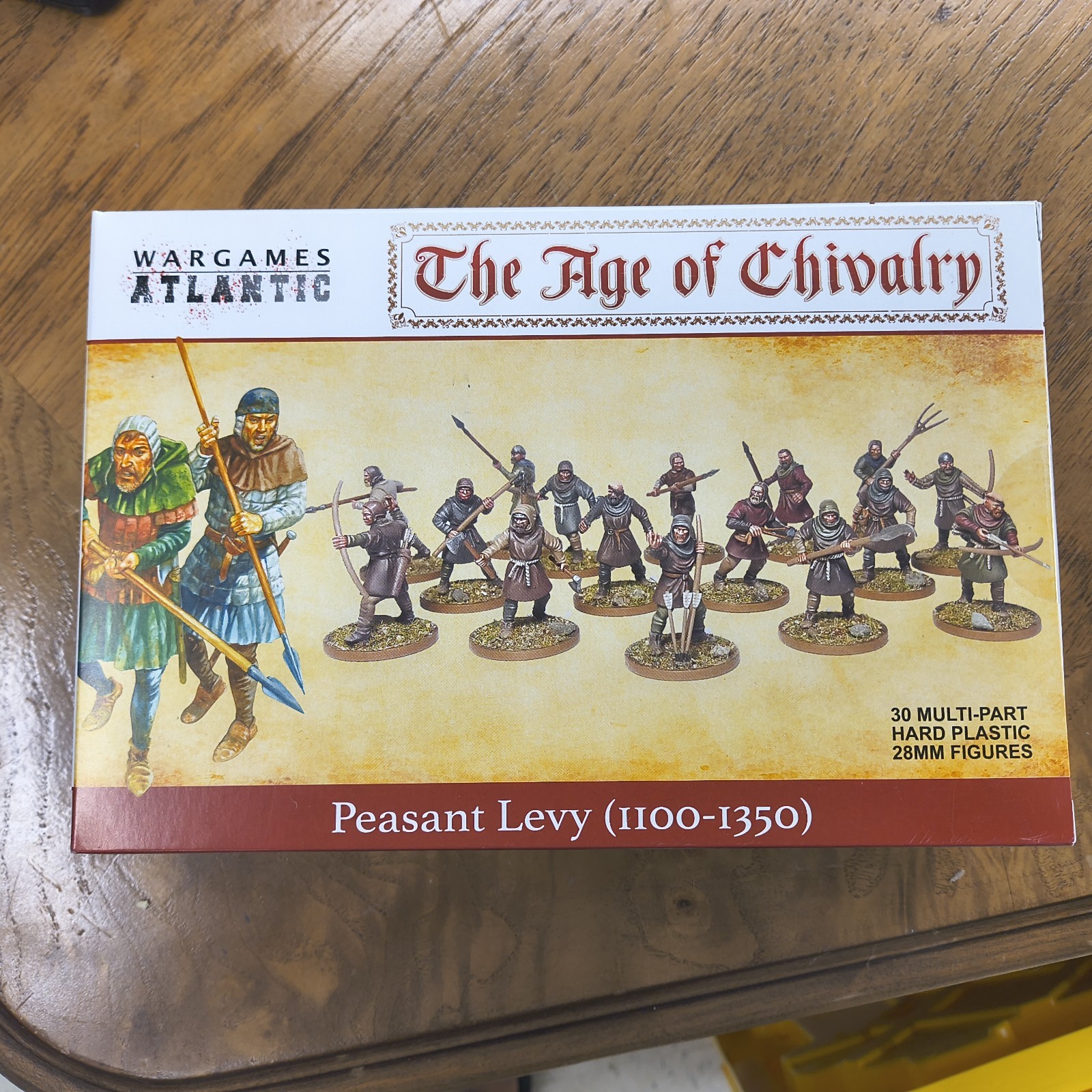 Wargames Atlantic The Baron\'s War 28mm Peasant Levy (1100-1350) New Wargames Atlantic The Baron\'s War 28mm Peasant Levy (1100-1350) New