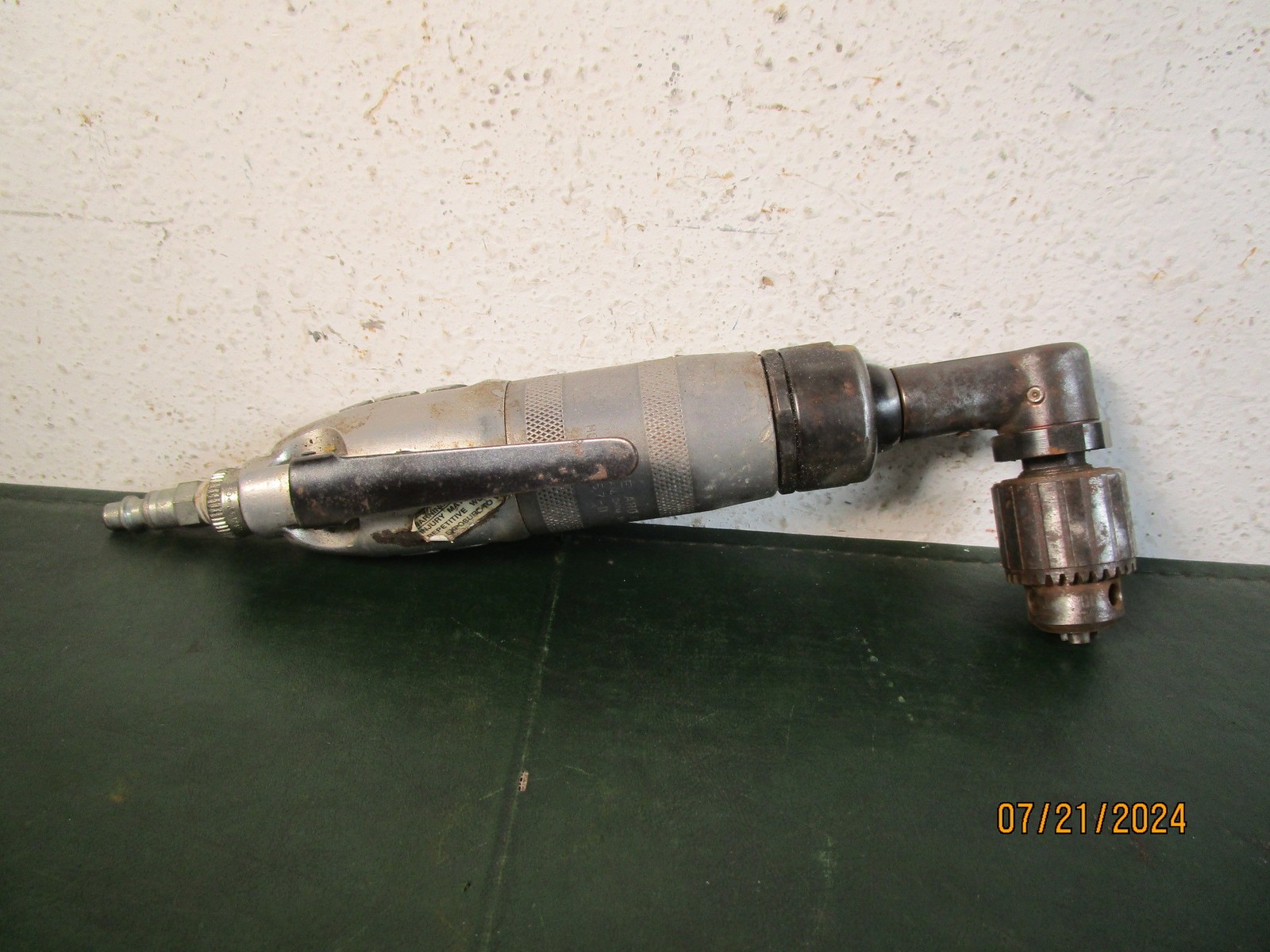 ARO Air Pneumatic Right Angle Drill Model 657-D ARO Air Pneumatic Right Angle Drill Model 657-D