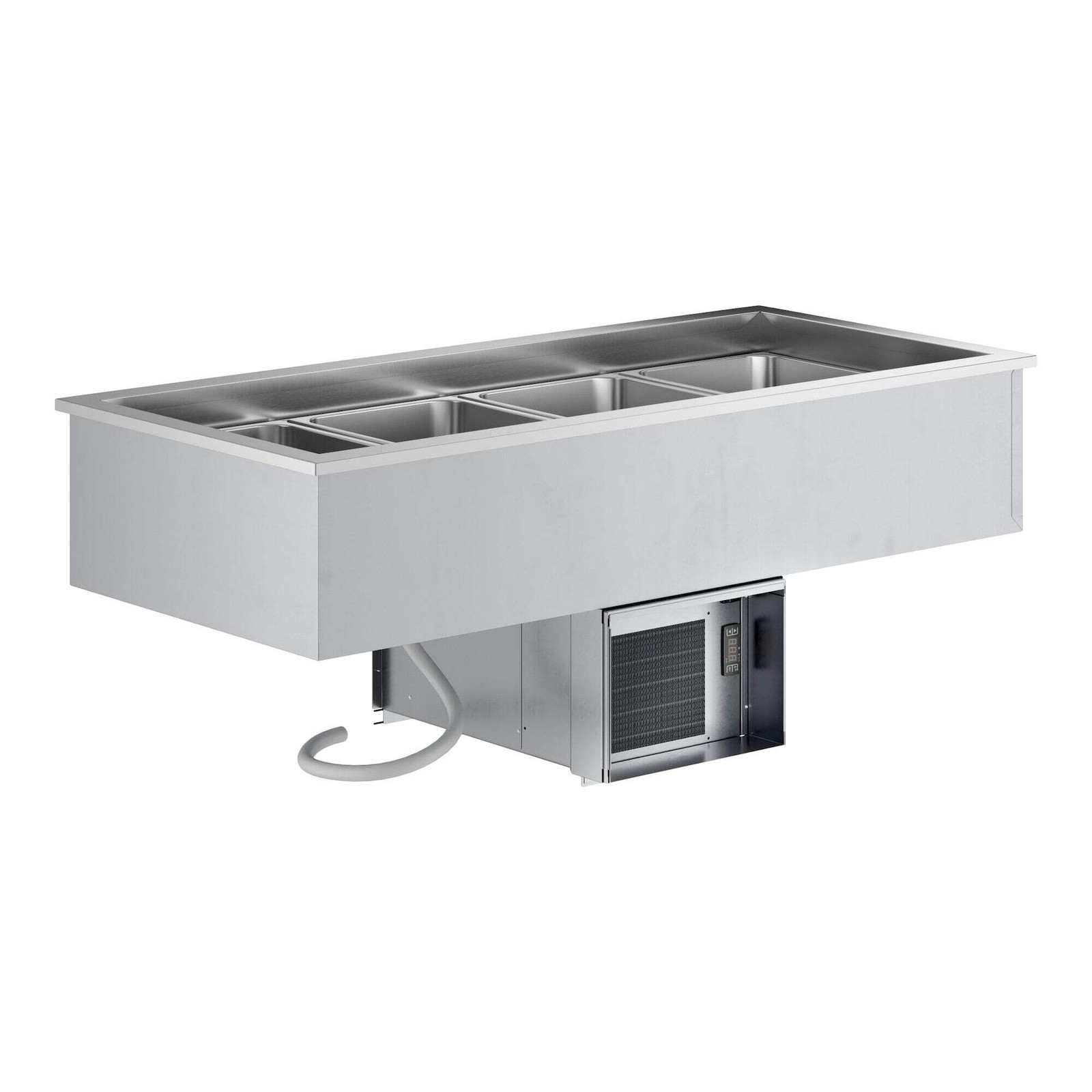 Four Pan Drop-In Refrigerated Cold Food Well - 120V