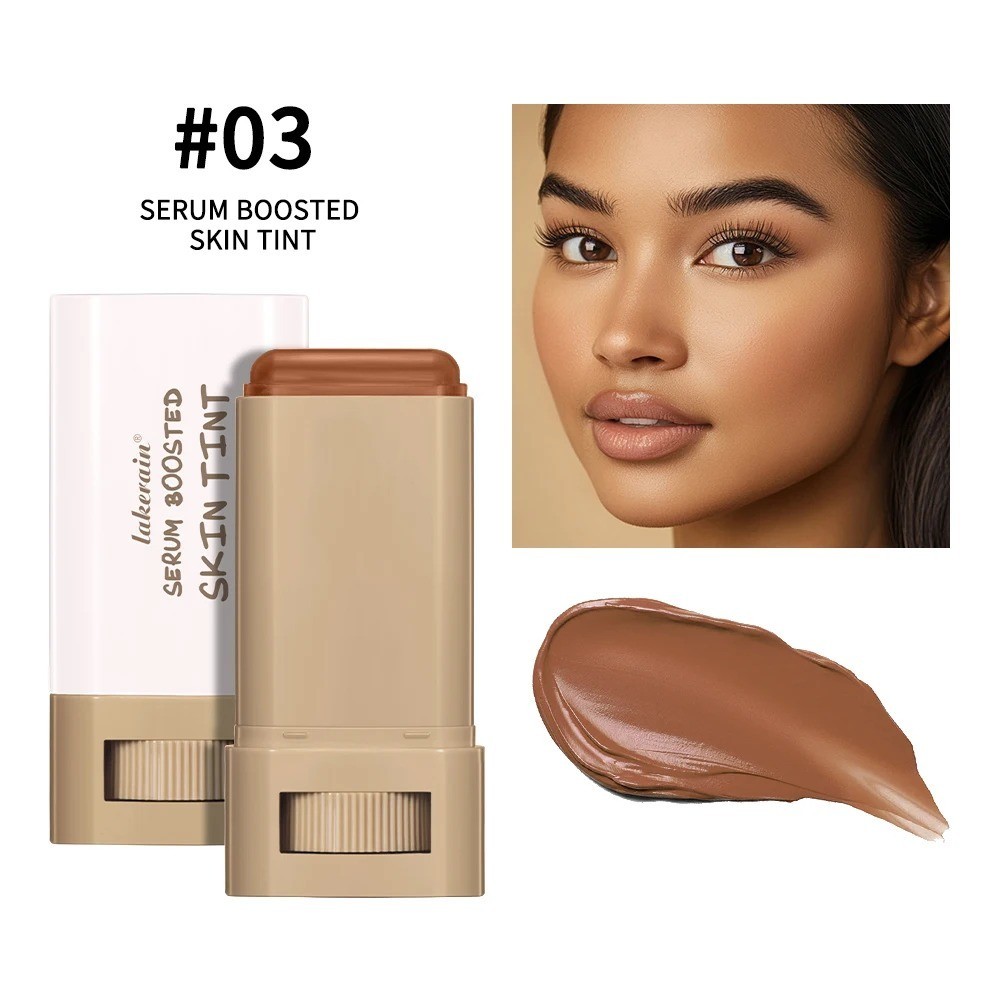 Lakerain Serum Skin Tint Stick Foundation - Waterproof Cream Contour Balm
