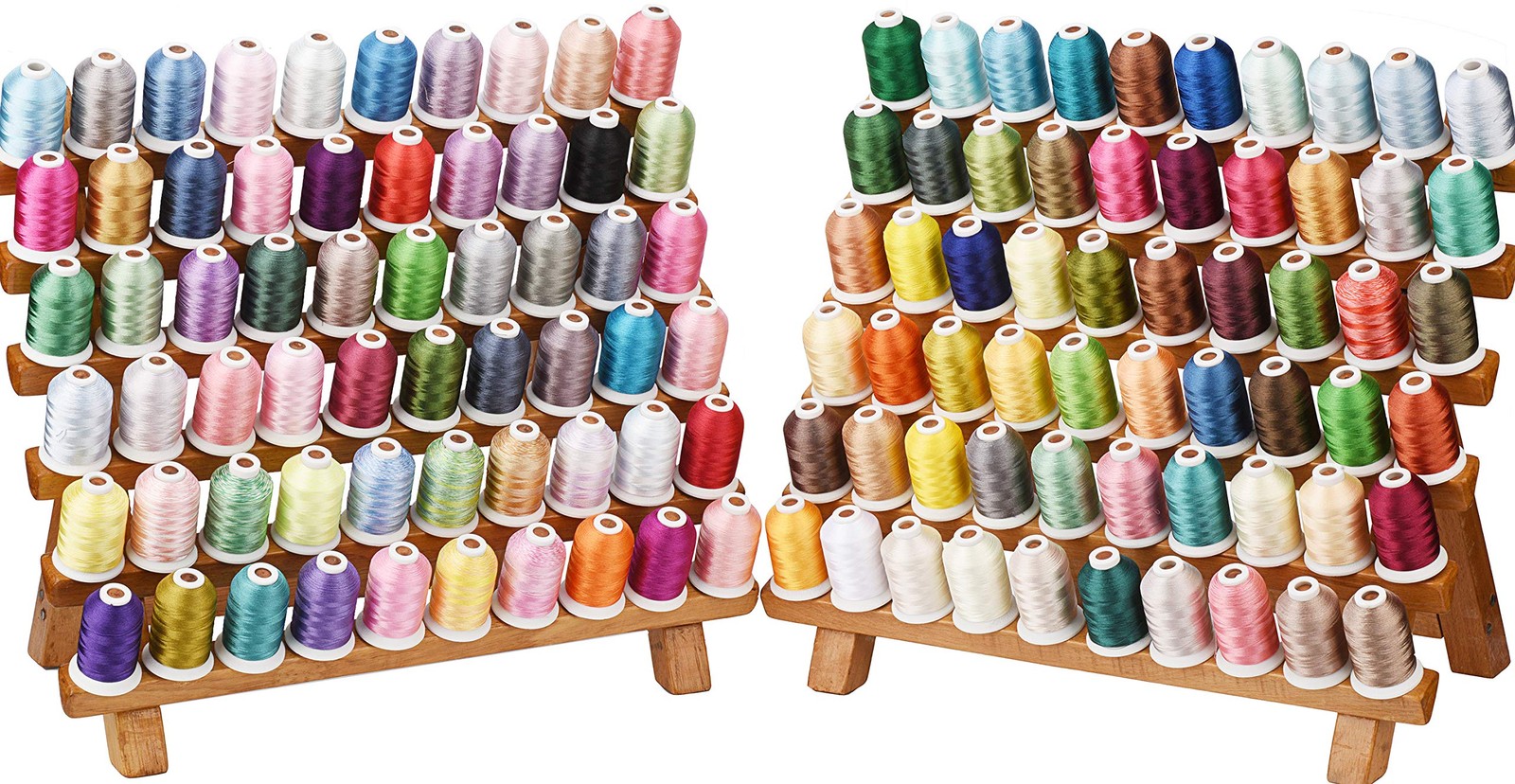 Simthread 120 Madeira Colors Polyester Machine Embroidery Thread Kit 5 Simthread 120 Madeira Colors Polyester Machine Embroidery Thread Kit 5