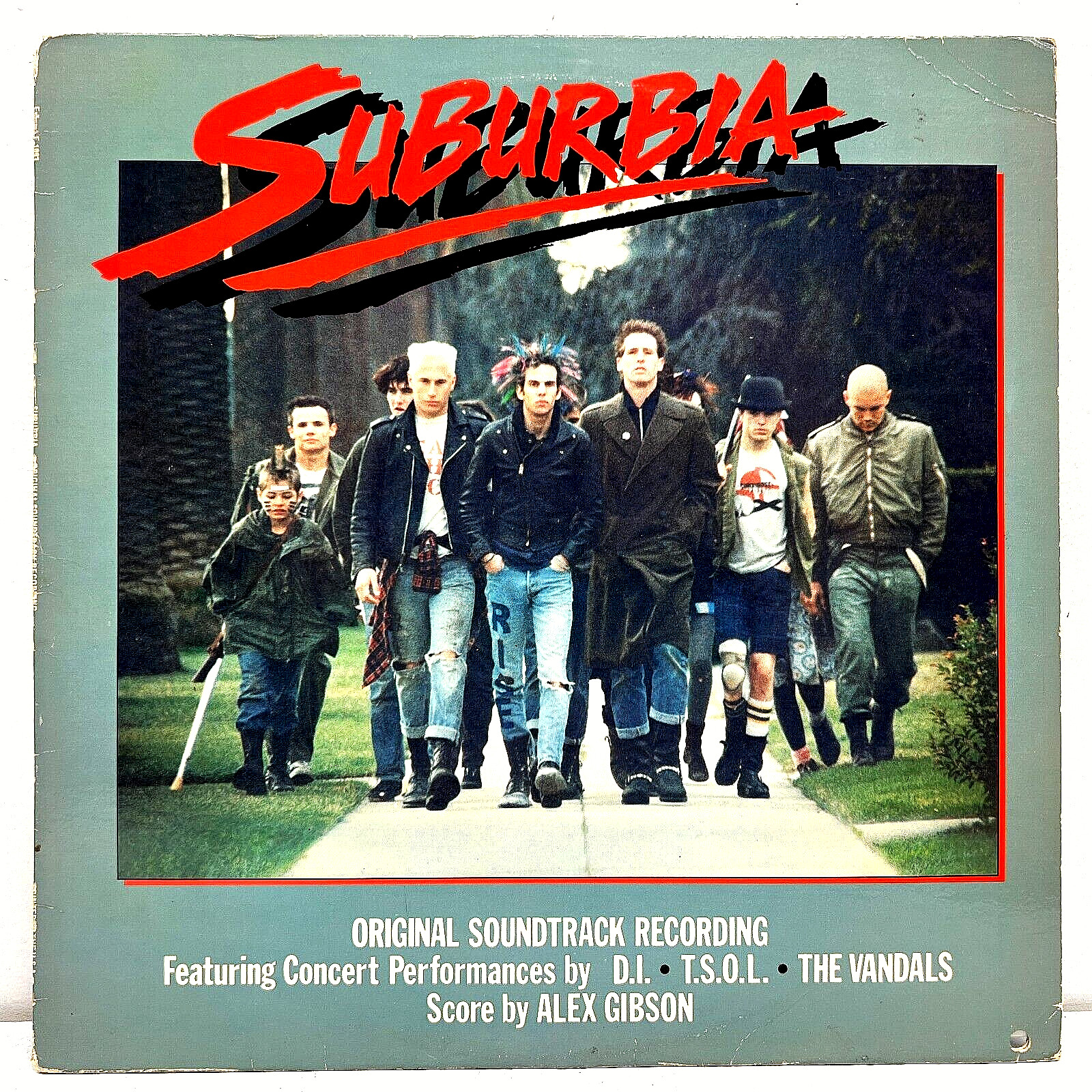 Suburbia Soundtrack V/A 1984 Vinyl Enigma Records 1st Press