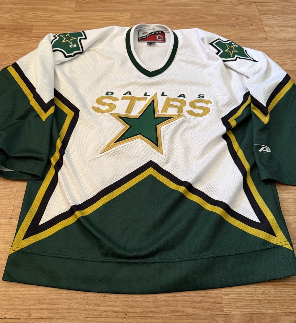 Vtg 2001 Dallas Stars Pro Player Hockey Jersey Men's Size M NHL White Official
