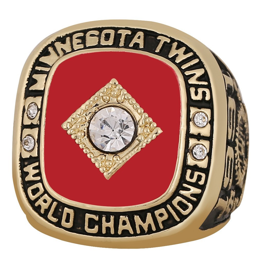 MLB 1991 Minnesota Twins World Series Championship Ring PUCKETT Sz11