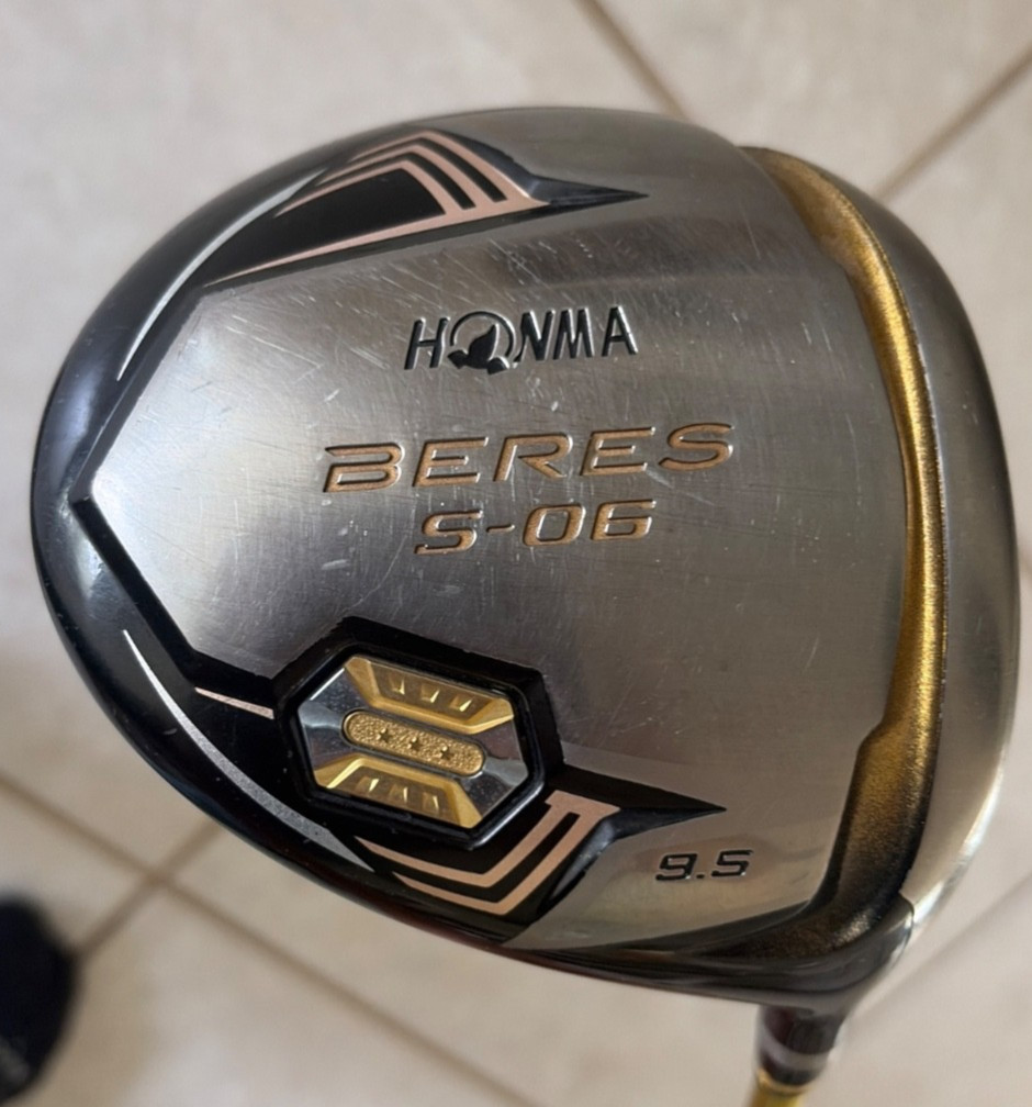 Honma Beres S-06 3 Star 9.5 ° Driver ARMRQ X 47 Regular Made in Japan
