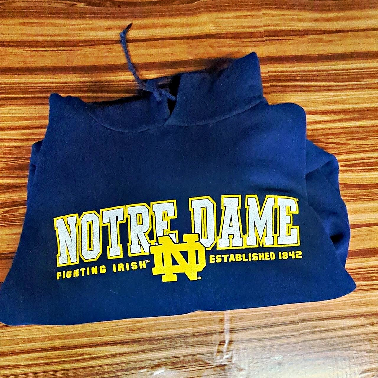 Vintage Russell Athletic, 90s Notre Dame Hoodie,\