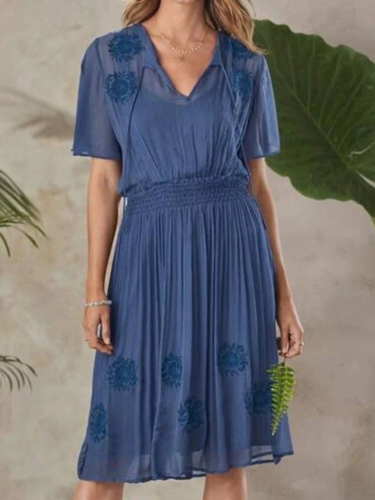 Sundance Led By Dreams Dress Blue Women’s Size Small