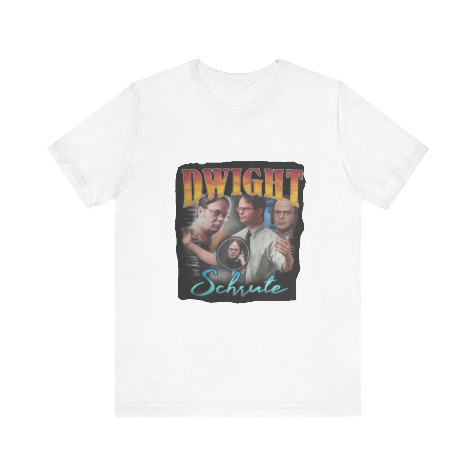Look at Me  Dwight Vintage Jersey Short Sleeve Tee