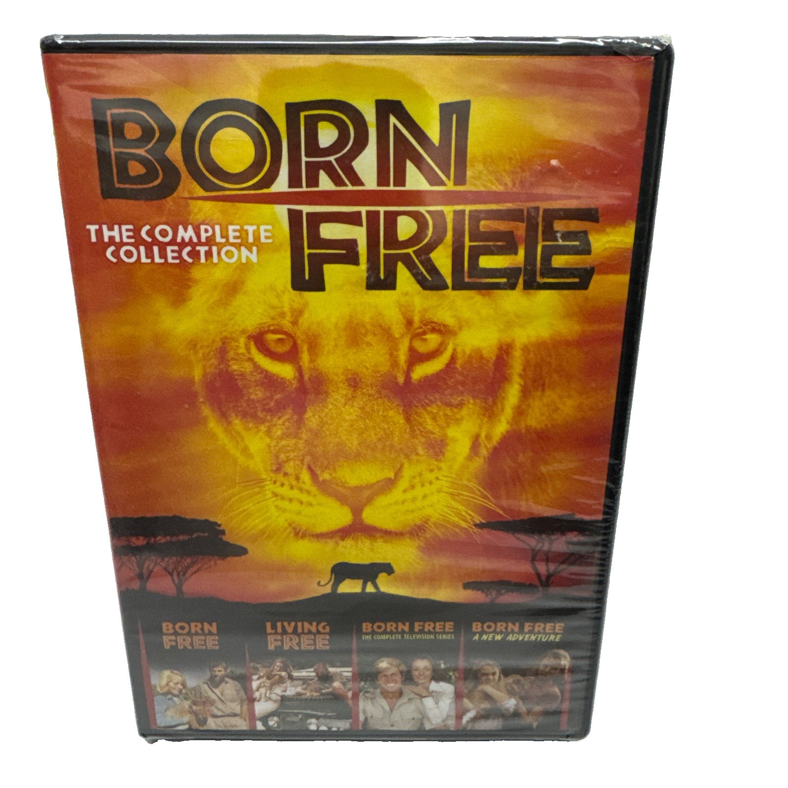 Born Free: The Complete Collection DVD Geoffrey Keen New Factory Sealed