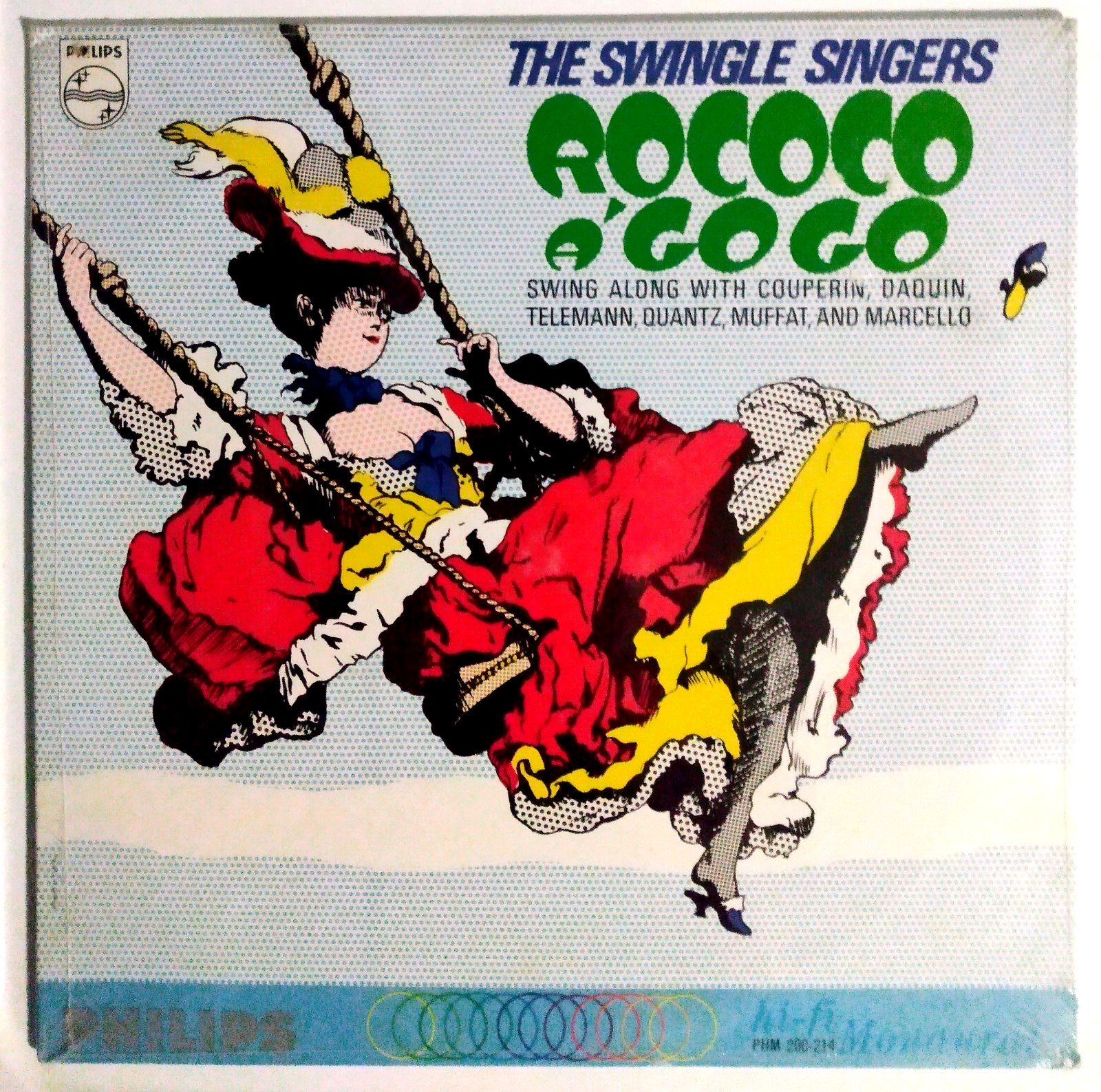 THE SWINGLE SINGERS - ROCOCO Á GO GO / SEALED VINYL LP / 1966 Philips / MONO