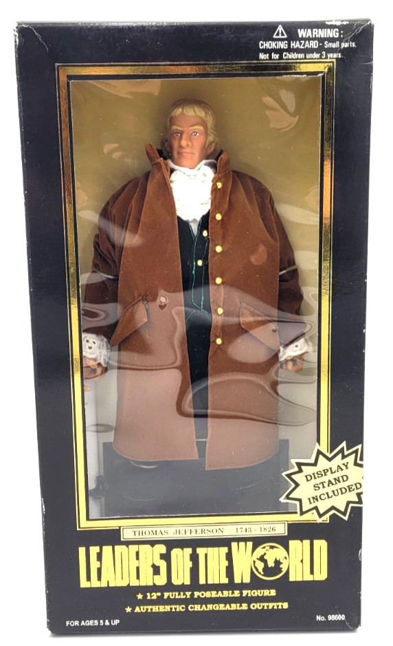 1998 Leaders Of The World Thomas Jefferson 1743-1826 12\'\' Fully Poseable Figure