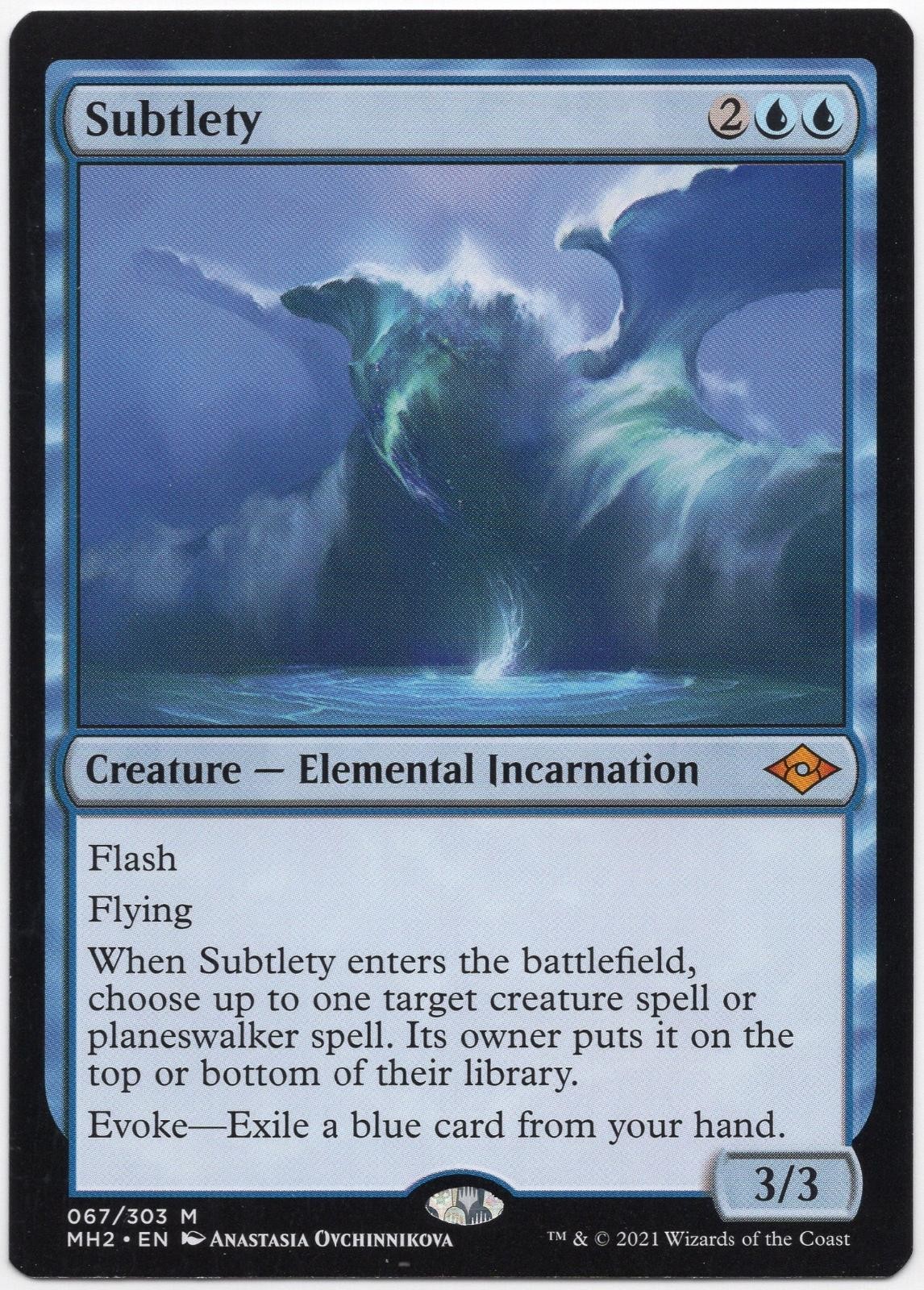 SUBTLETY - 67 - Mythic - Modern Horizons 2 - Magic: The Gathering - NM SUBTLETY - 67 - Mythic - Modern Horizons 2 - Magic: The Gathering - NM