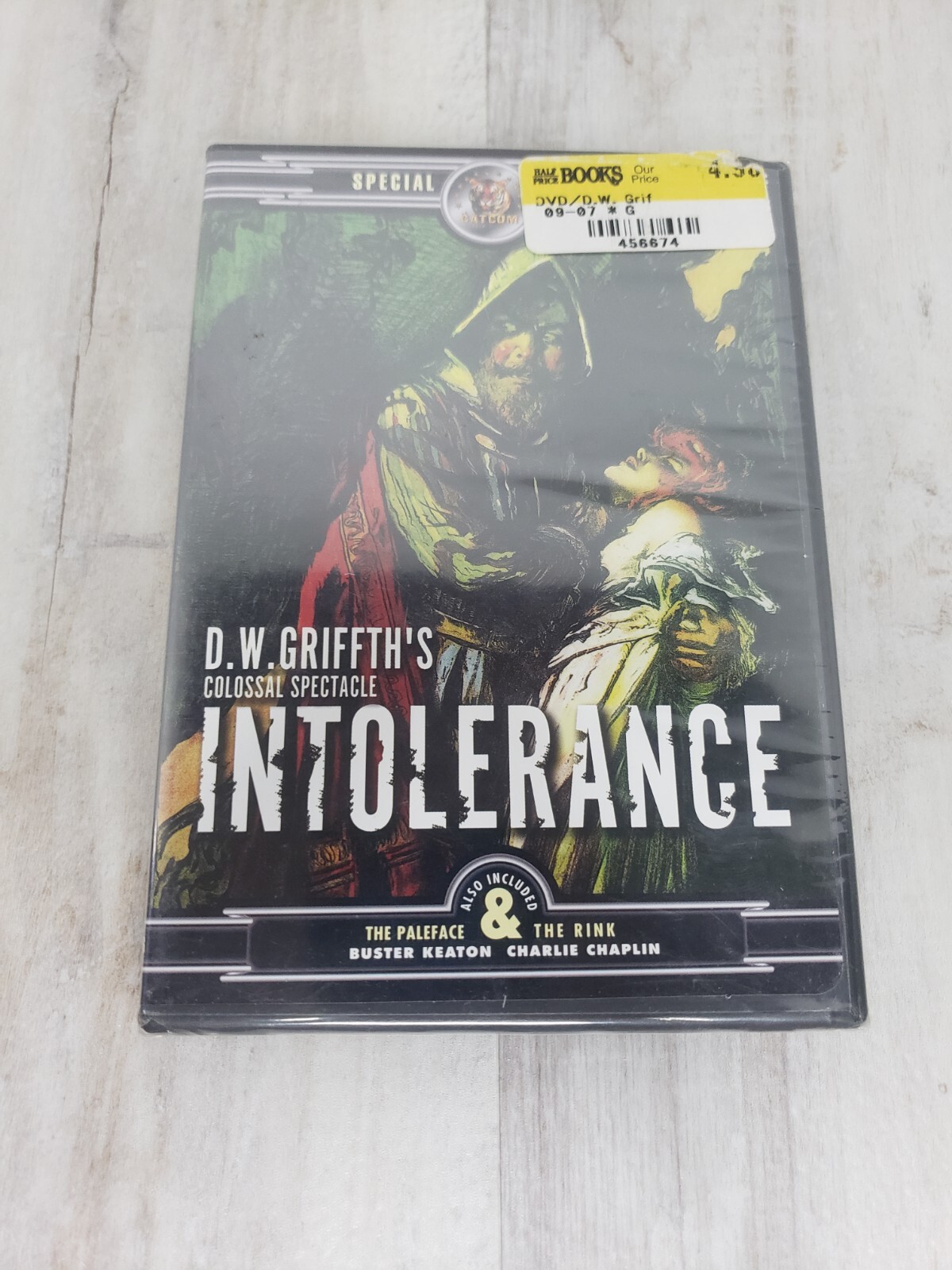 INTOLERANCE SPECIAL EDITION DVD NEW THE PALEFACE & THE RINK D.W. GRIFFITH\'S INTOLERANCE SPECIAL EDITION DVD NEW THE PALEFACE & THE RINK D.W. GRIFFITH\'S