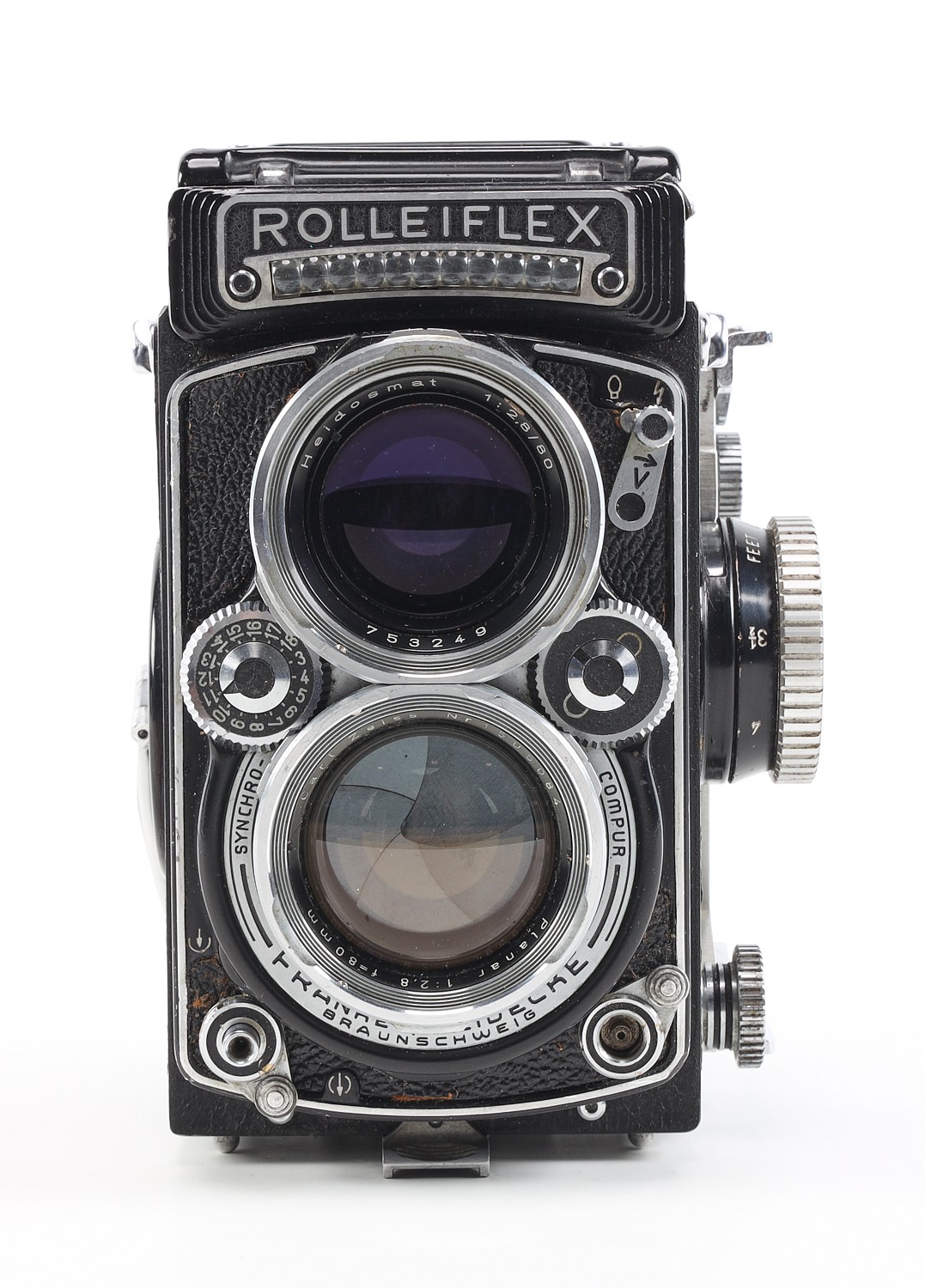 Rollei Rolleiflex 2.8 E Planar (BAY III) Medium Format TLR Camera